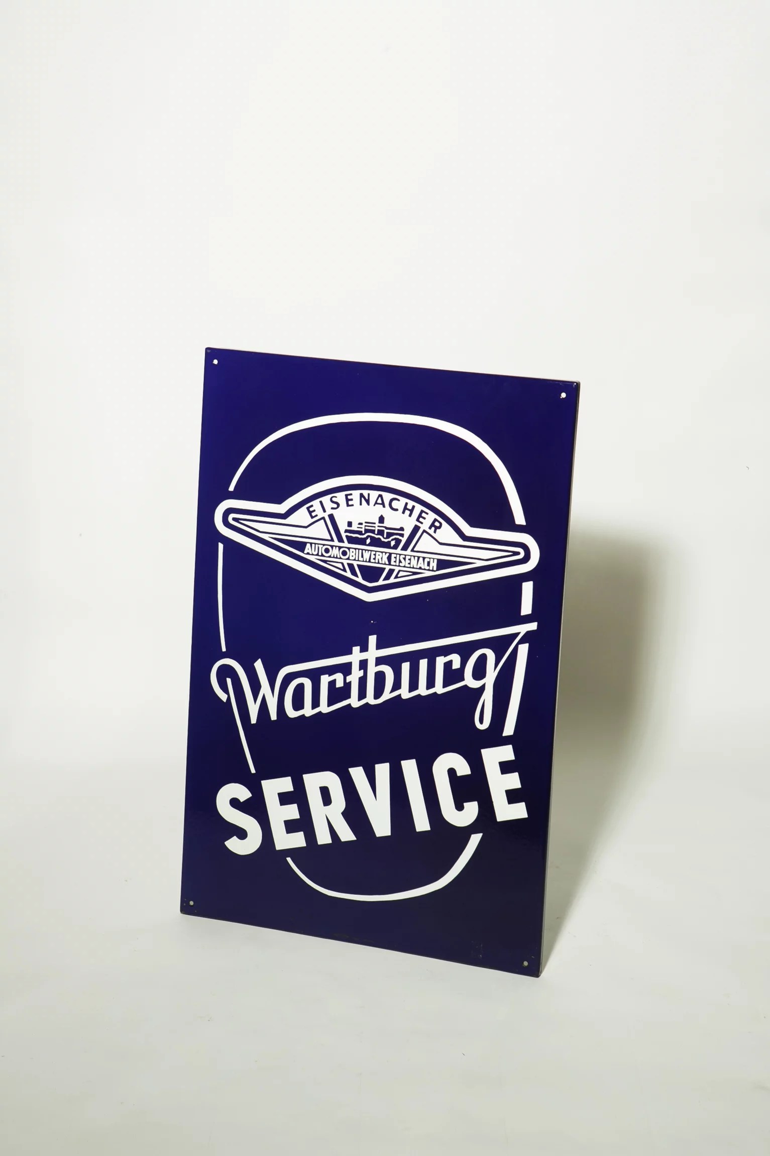 1950s ‘WARTBURG Service’ enamel advertising sign