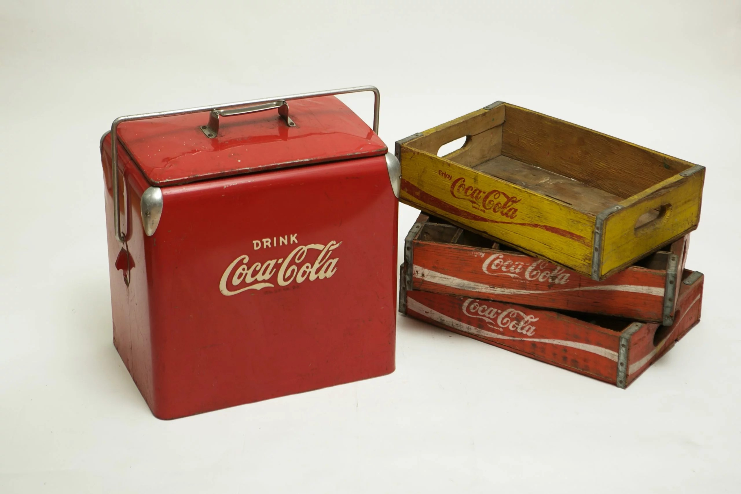 1950s portable Coca Cola cooler