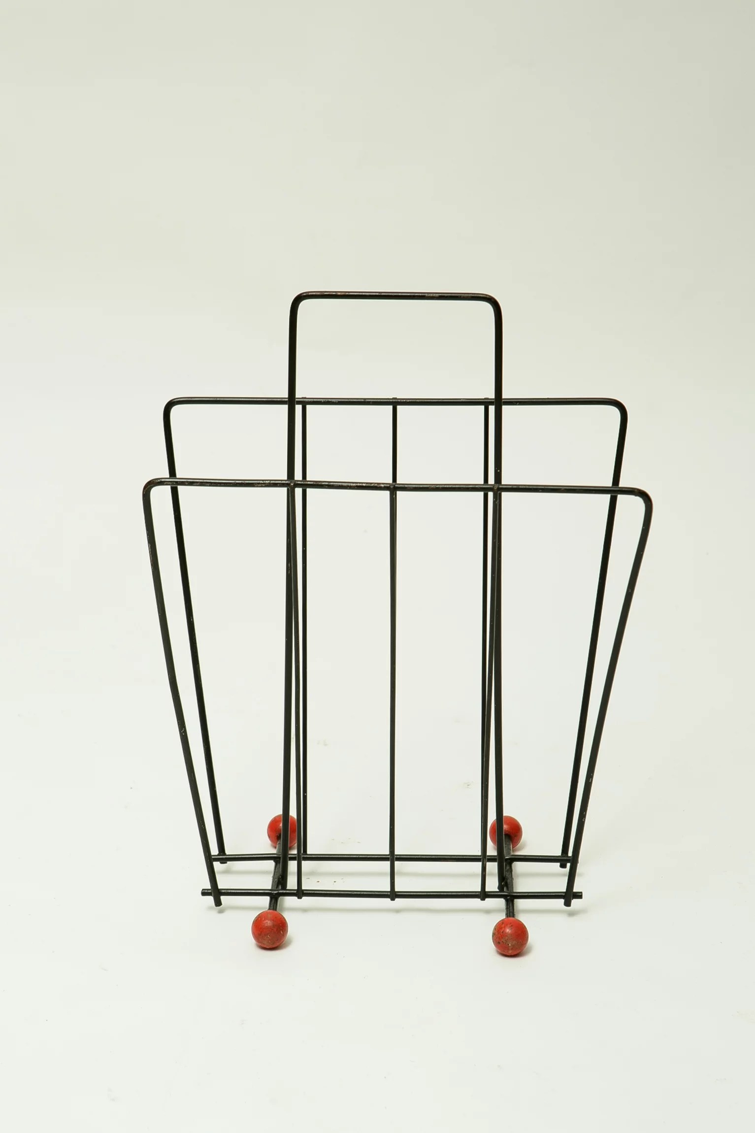1960s ‘atomic’ space age magazine rack