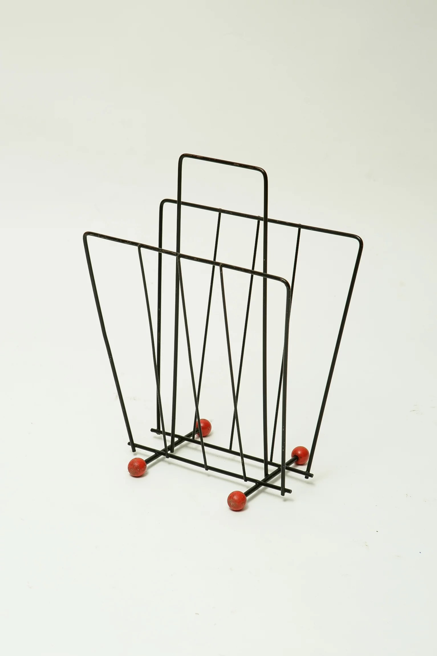 1960s ‘atomic’ space age magazine rack