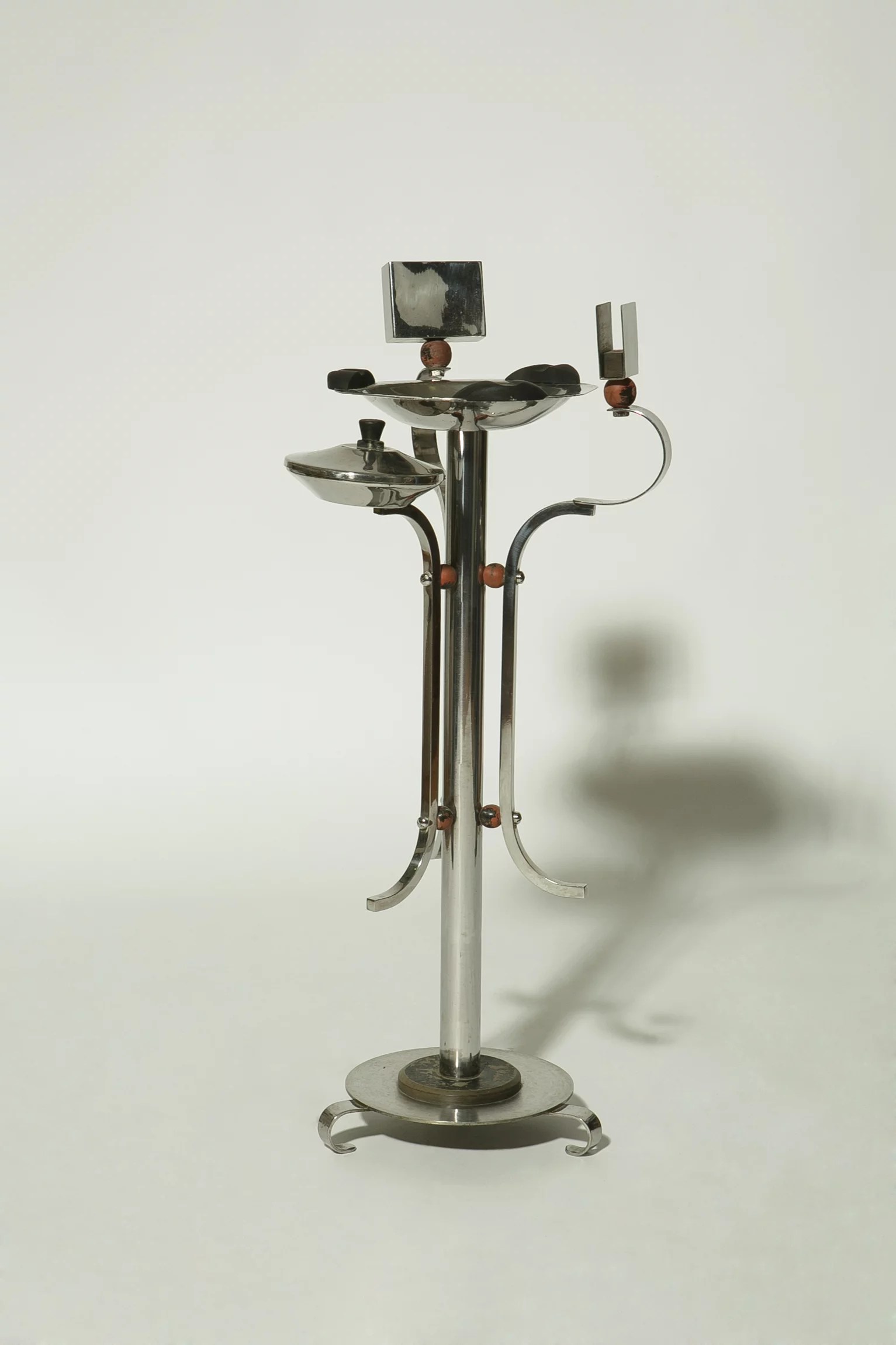 1930s Art Deco floor standing ashtray