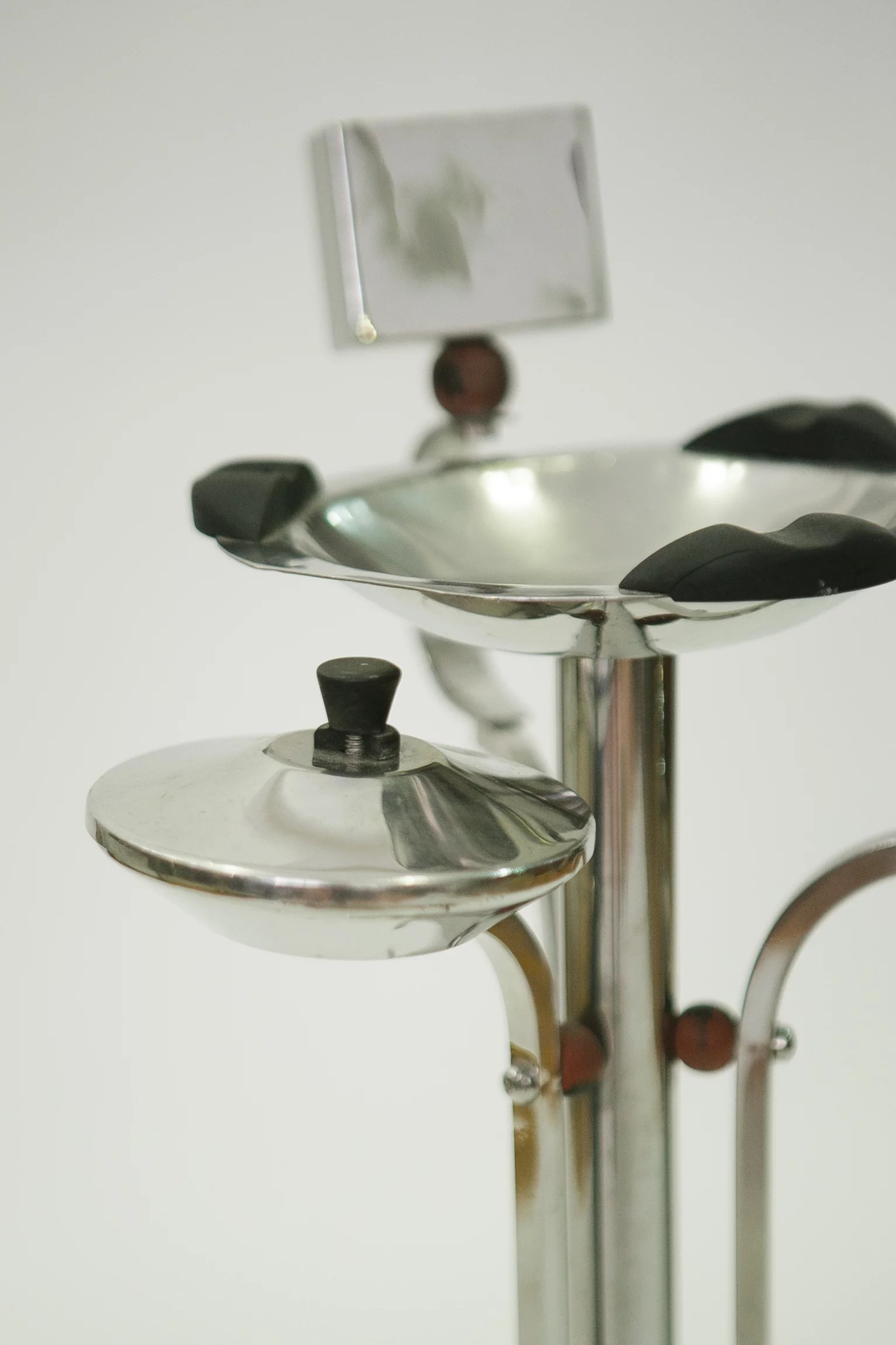 1930s Art Deco floor standing ashtray