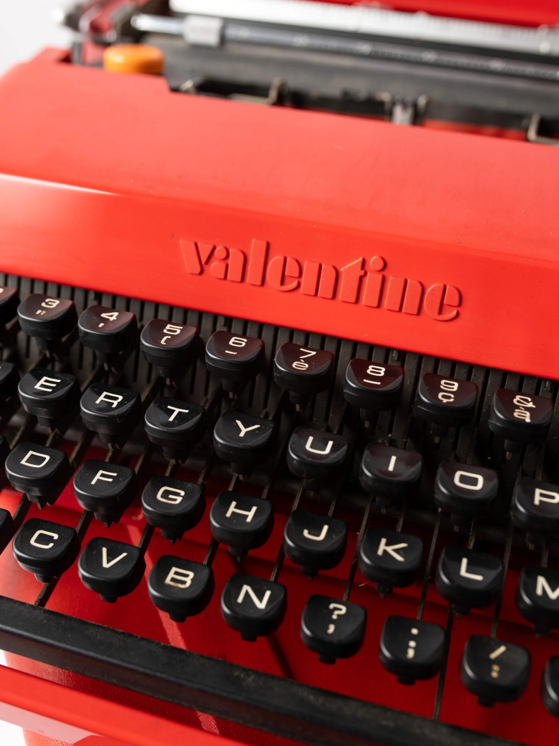 1969 Olivetti ‘Valentine’ typewriter designed by Ettore Sottsass