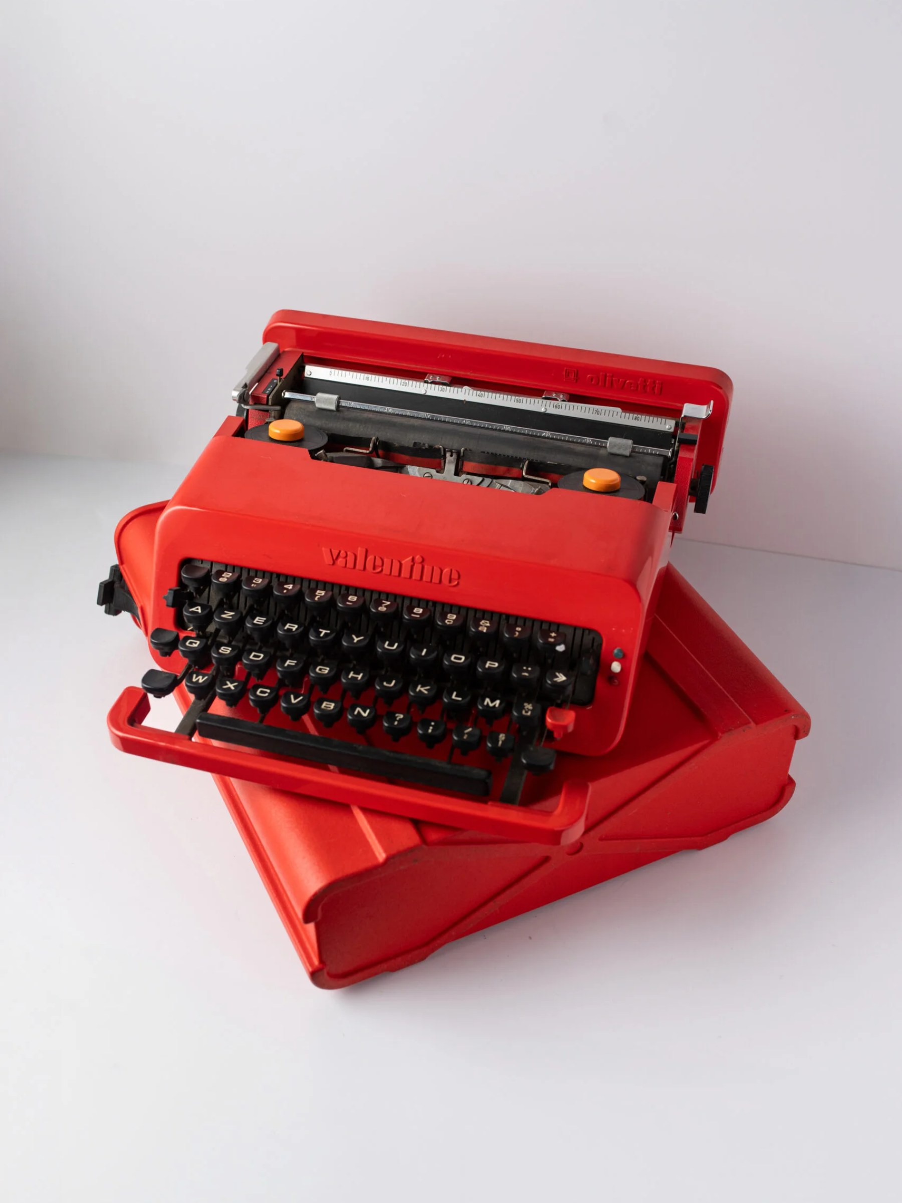 1969 Olivetti ‘Valentine’ typewriter designed by Ettore Sottsass