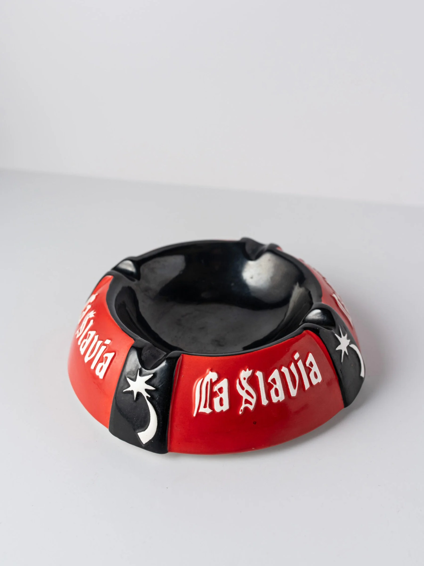 1960s ‘La Slavia’ beer ceramic advertising ashtray
