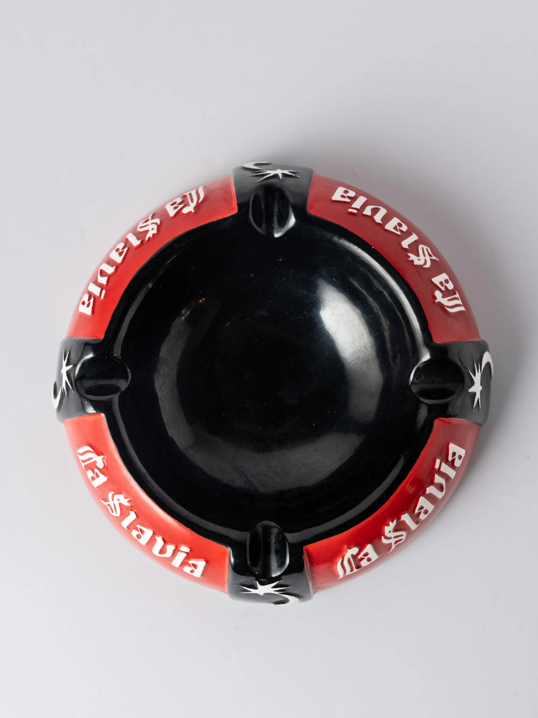 1960s ‘La Slavia’ beer ceramic advertising ashtray