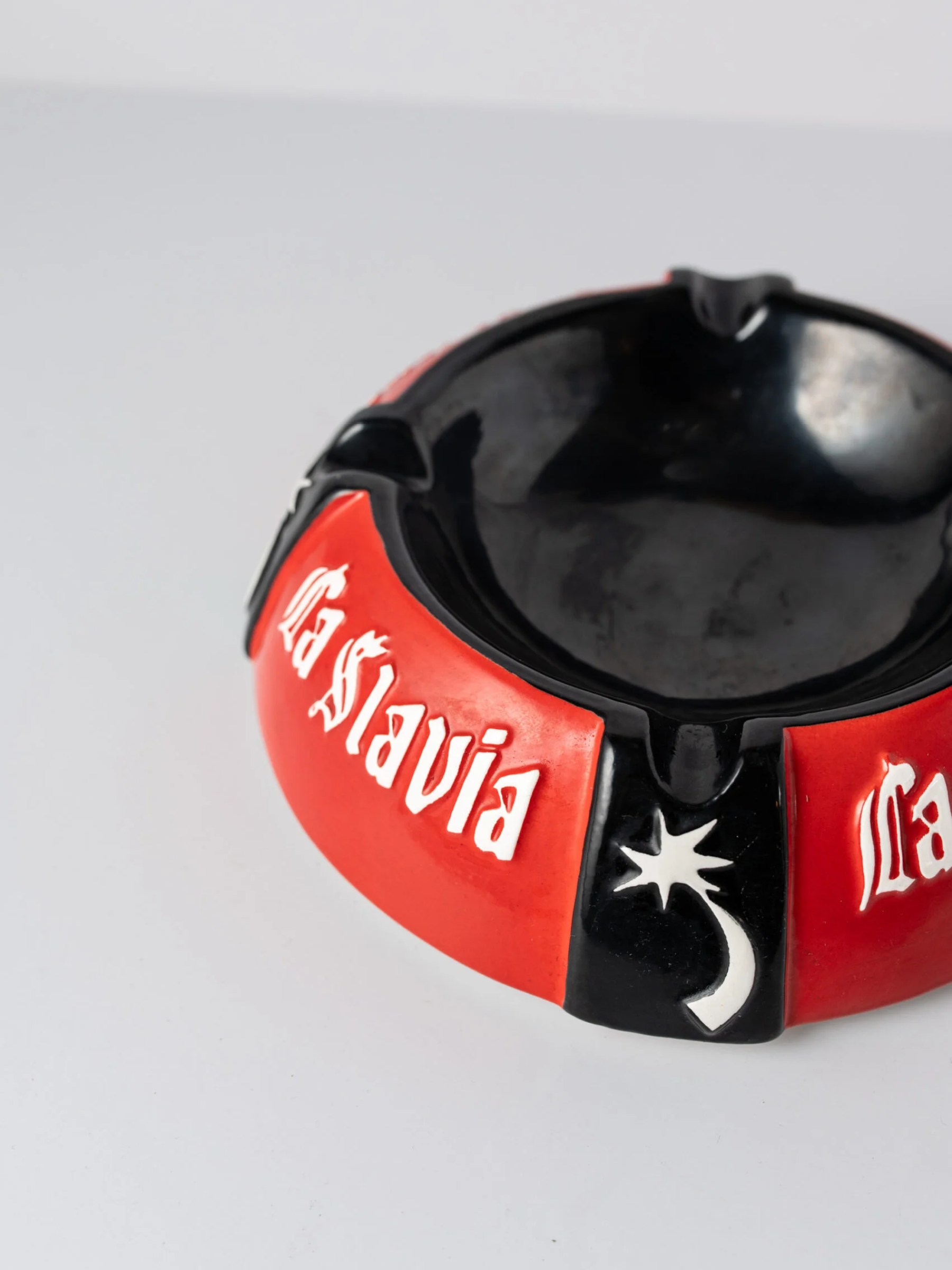 1960s ‘La Slavia’ beer ceramic advertising ashtray