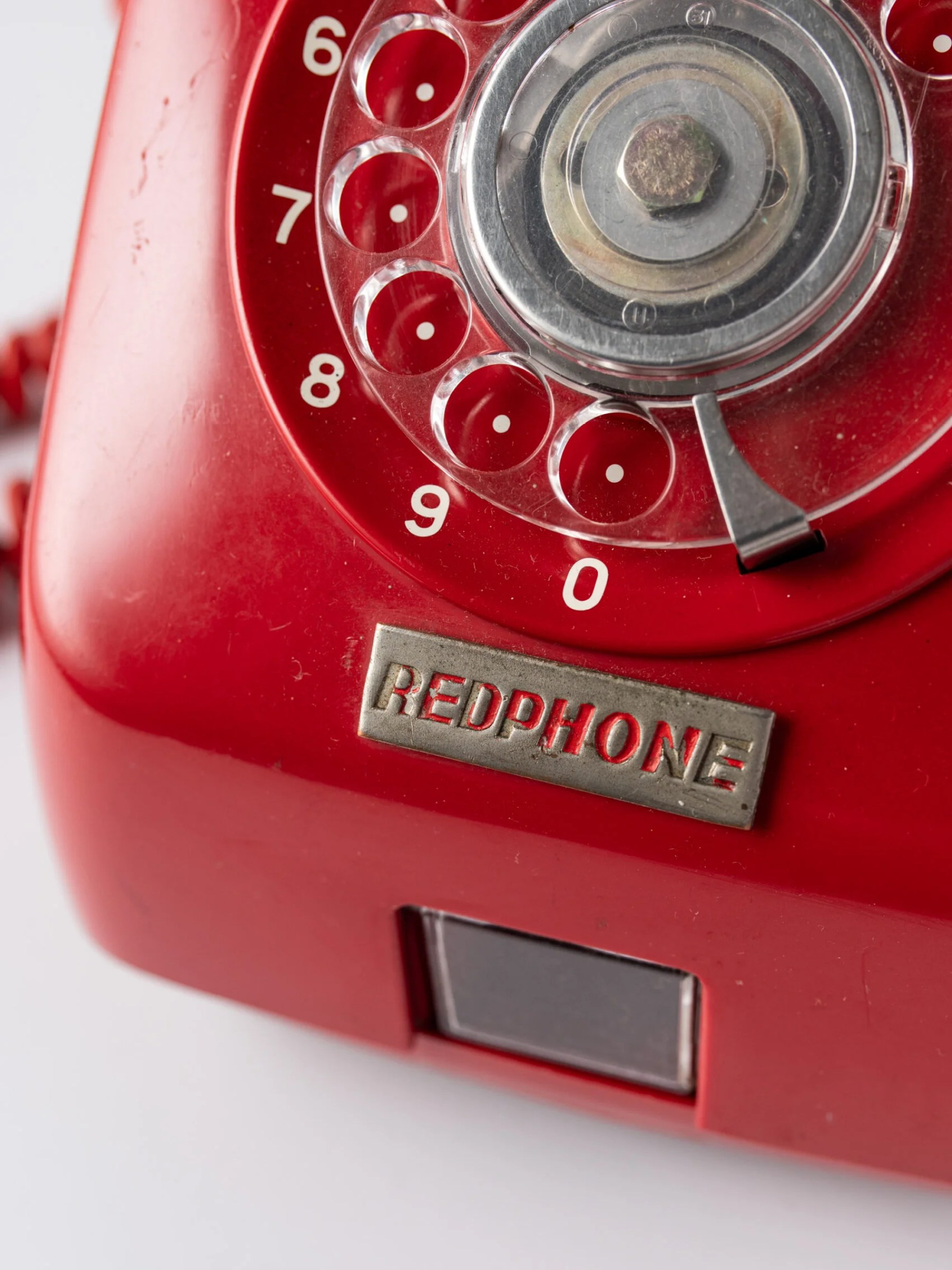 1970s ‘REDPHONE’ public telephone