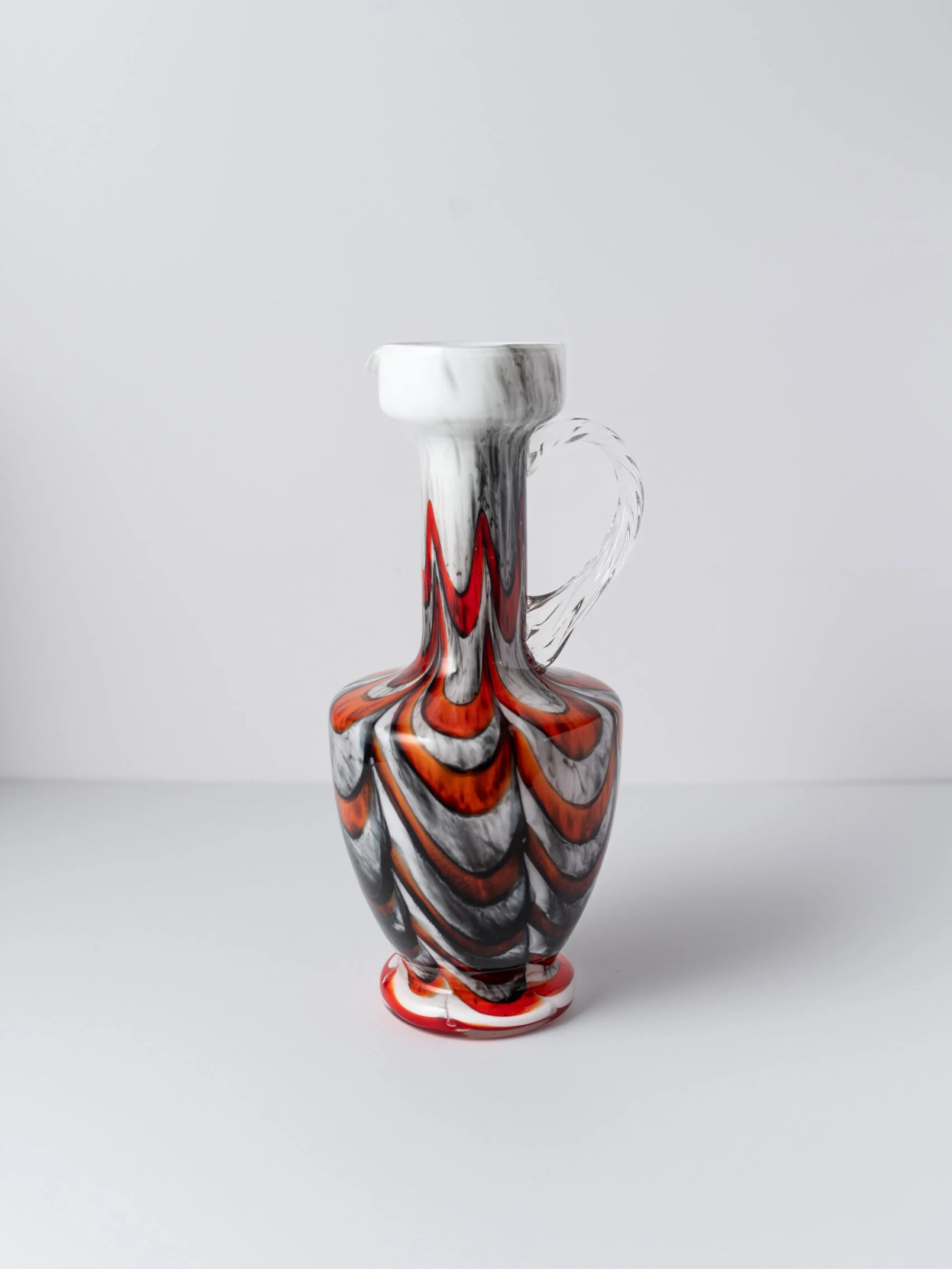 1960s Carlo Moretti hand blown art vase