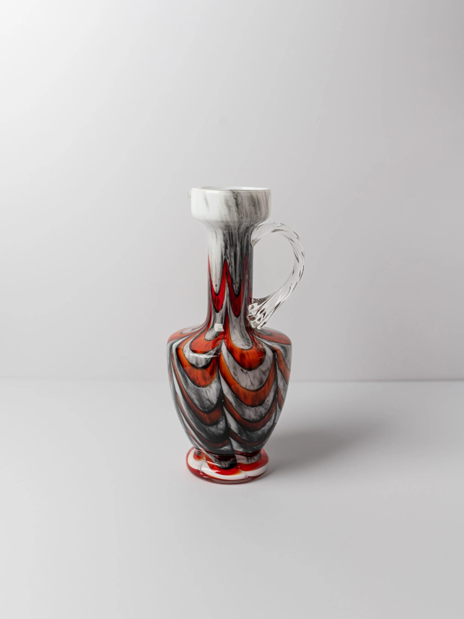 1960s Carlo Moretti hand blown art vase