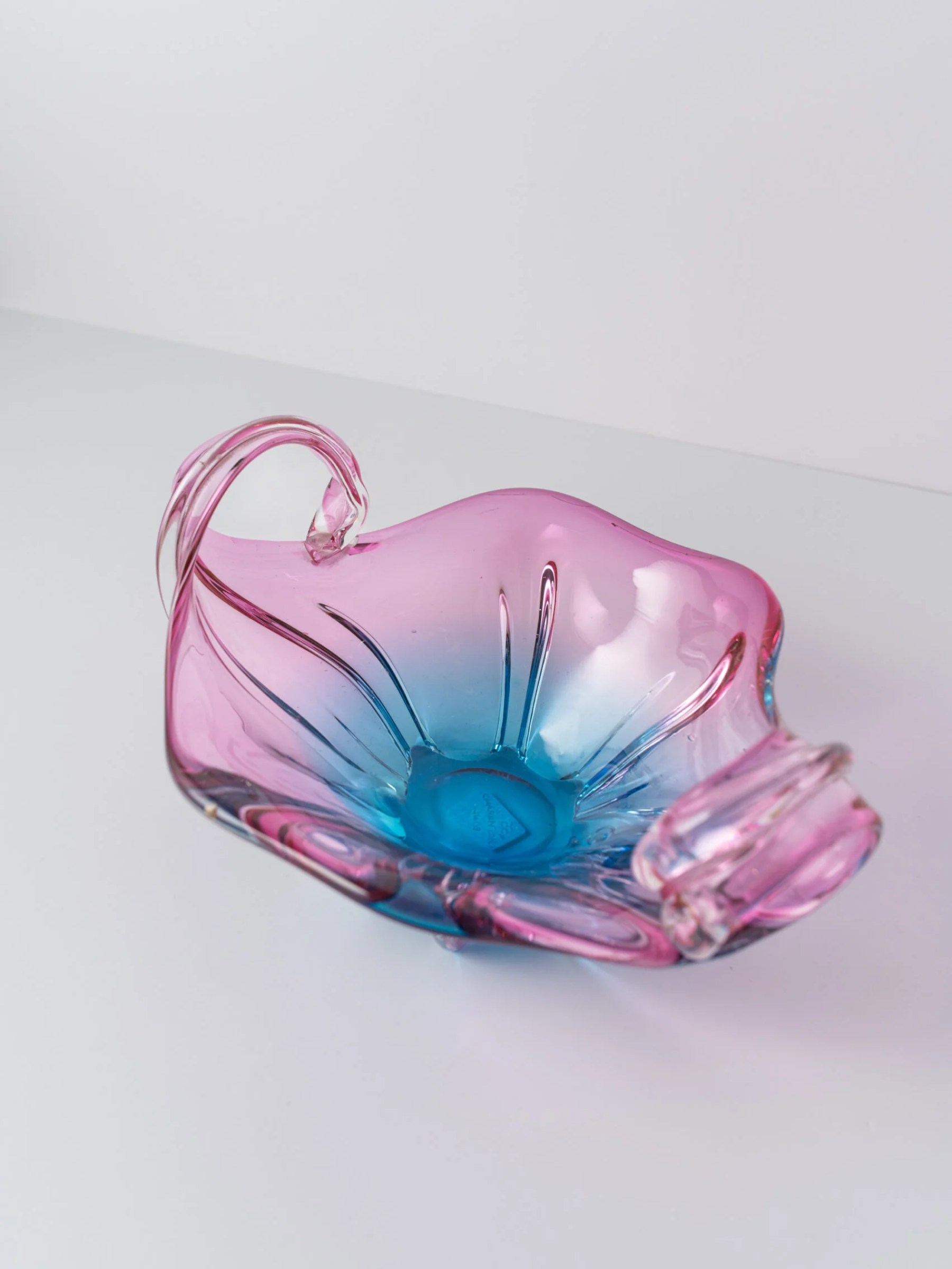 1960s Murano art bowl