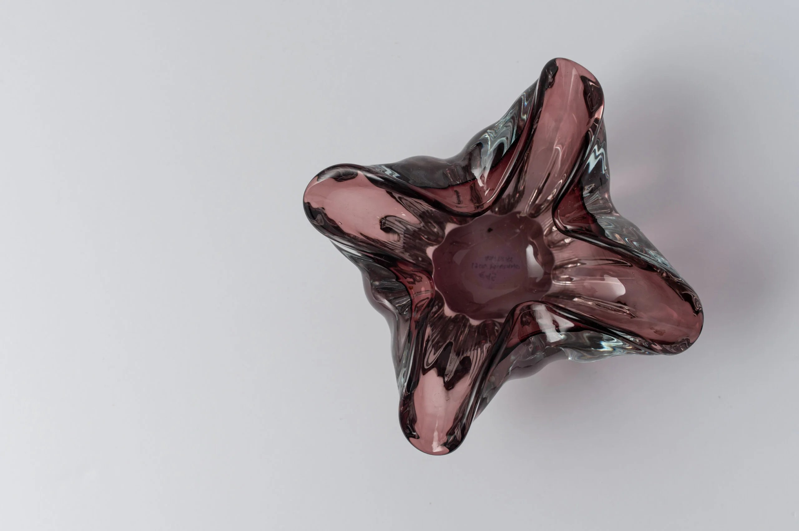 1960s Murano glass ashtray