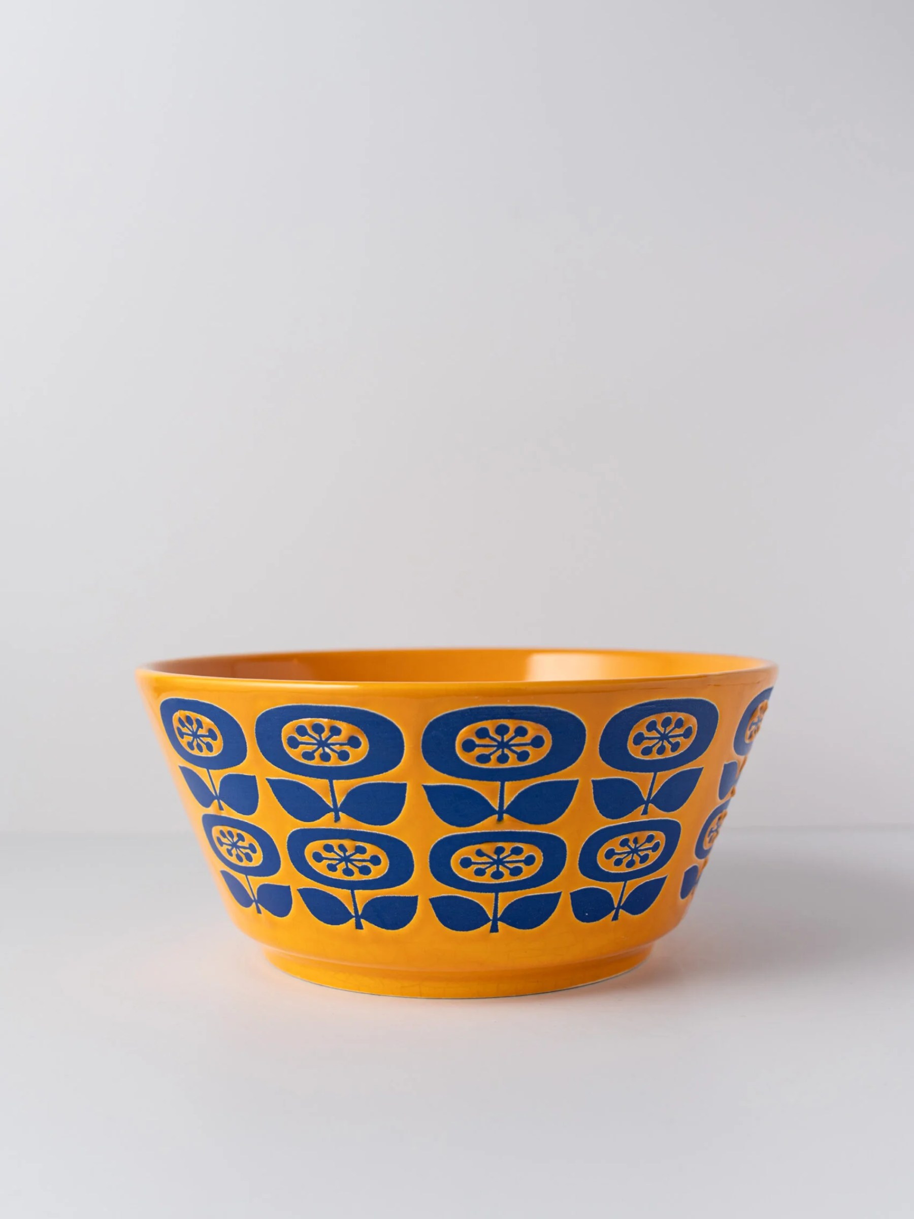 1960s Waechtersbach glazed ceramic bowl