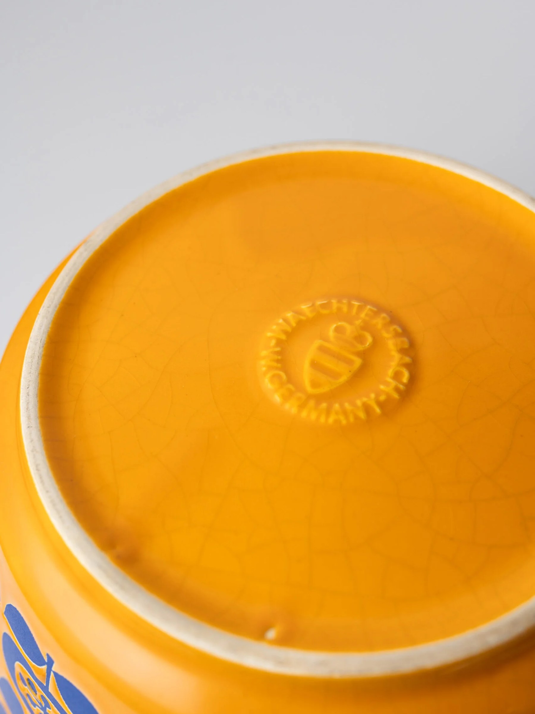 1960s Waechtersbach glazed ceramic bowl