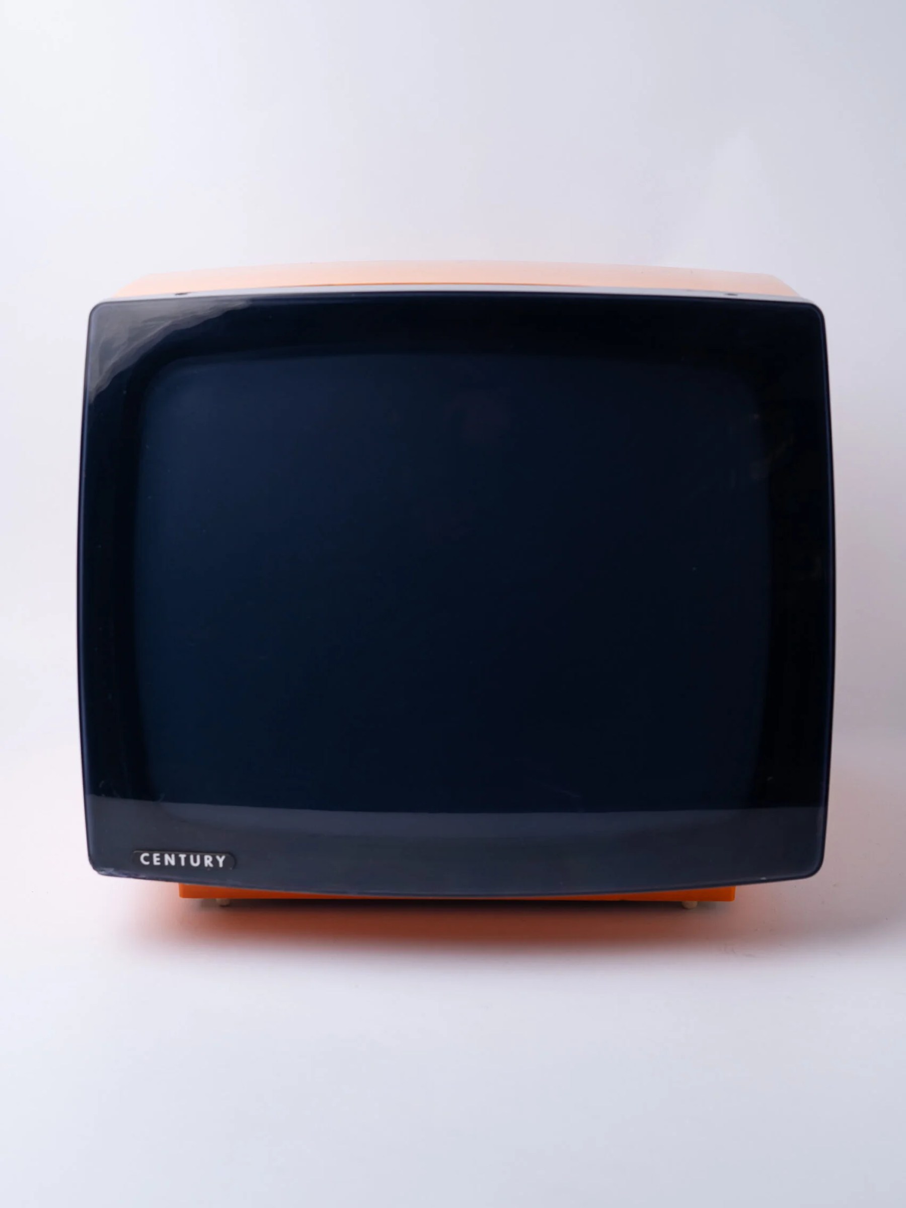 1970s orange ‘Century’ portable tv