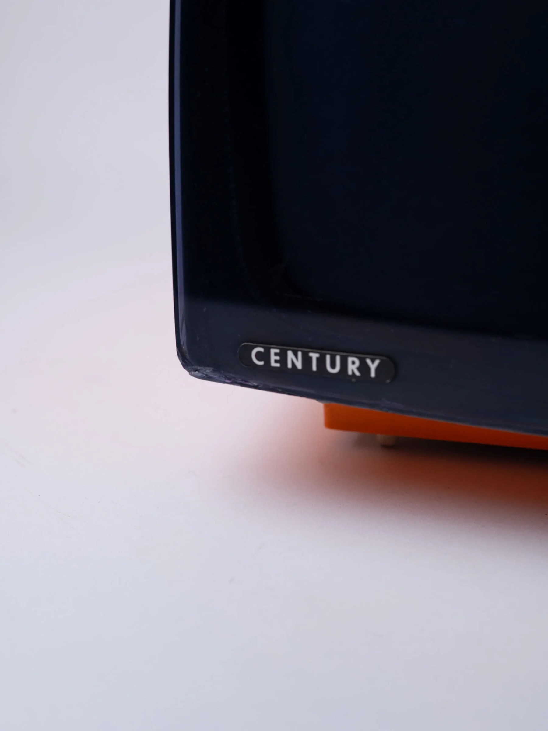 1970s orange ‘Century’ portable tv