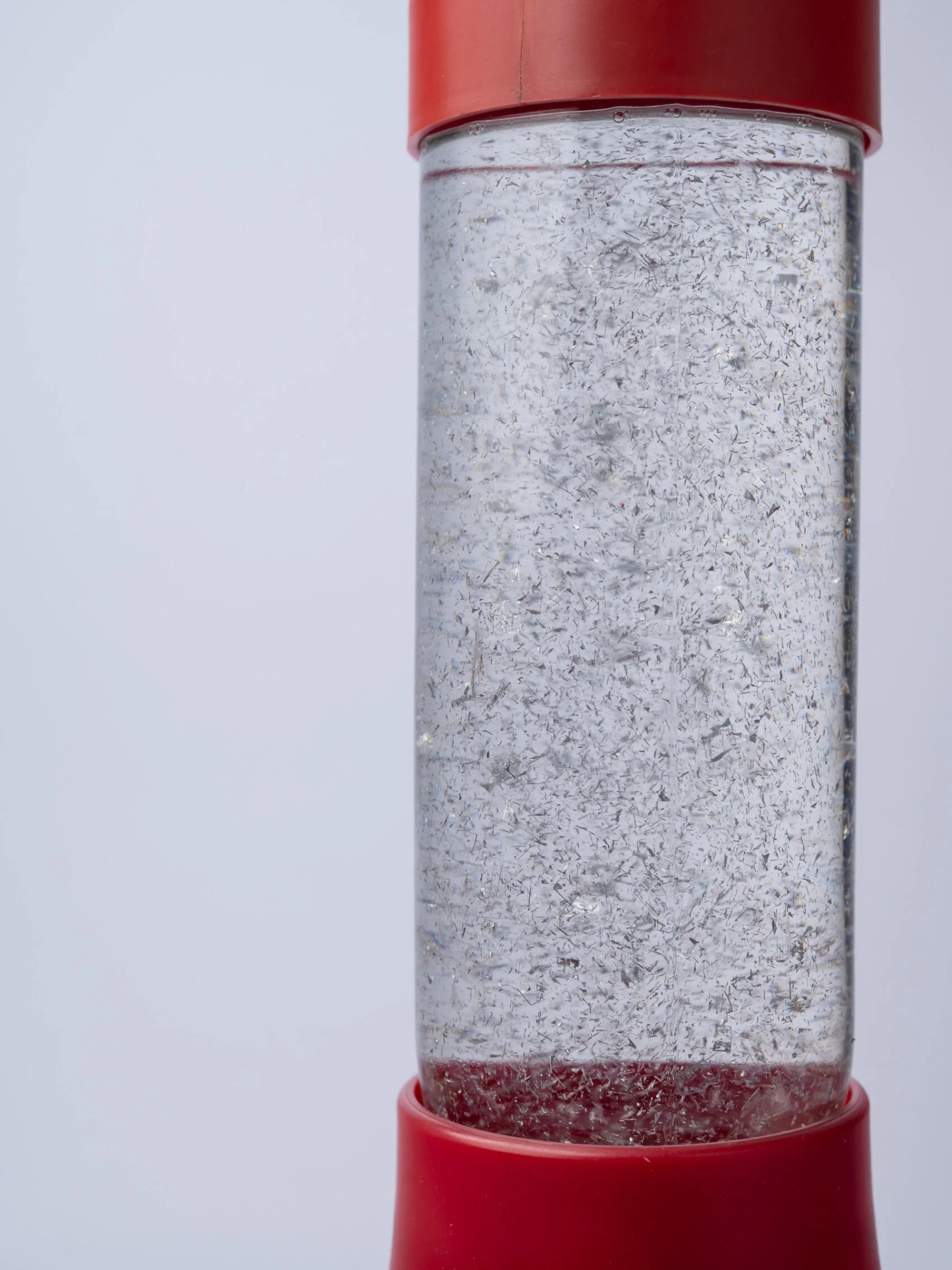 1970s original space age glitter lamp