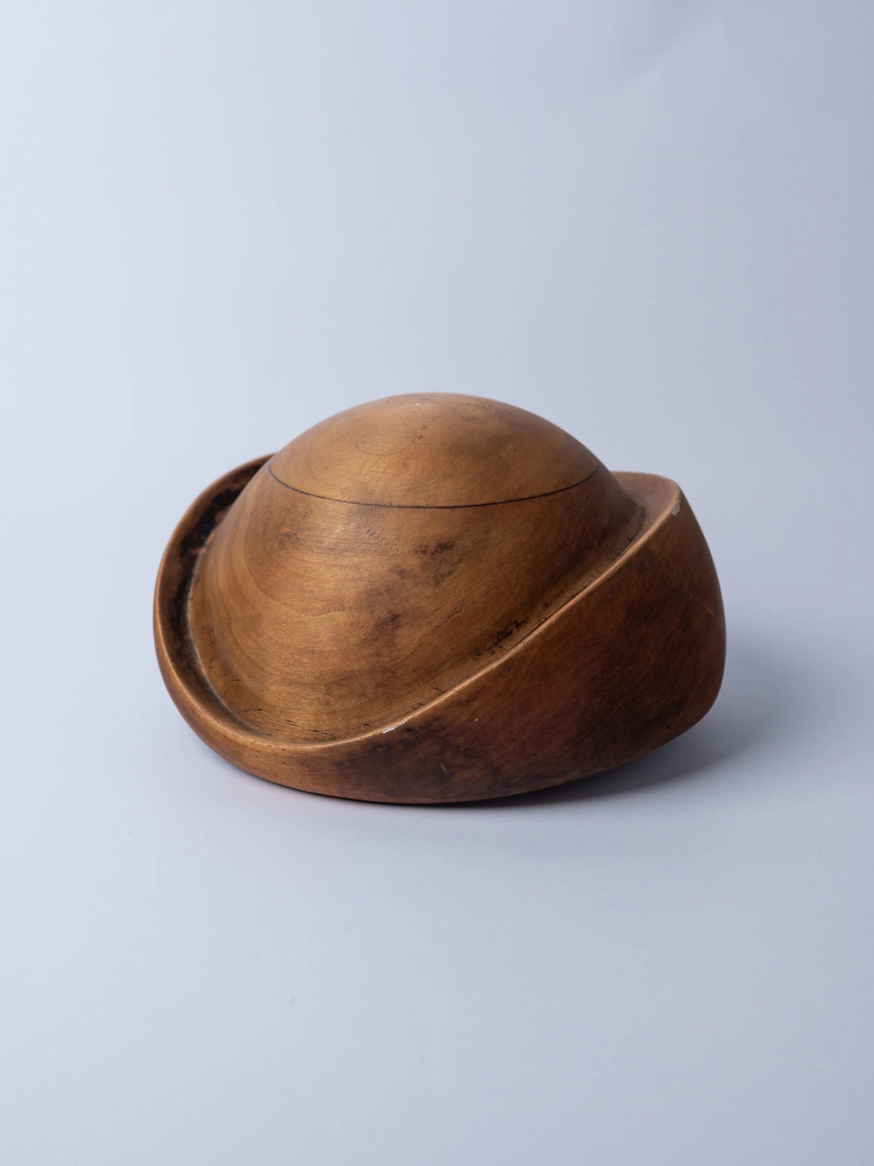 1920s antique wooden women’s hat mold