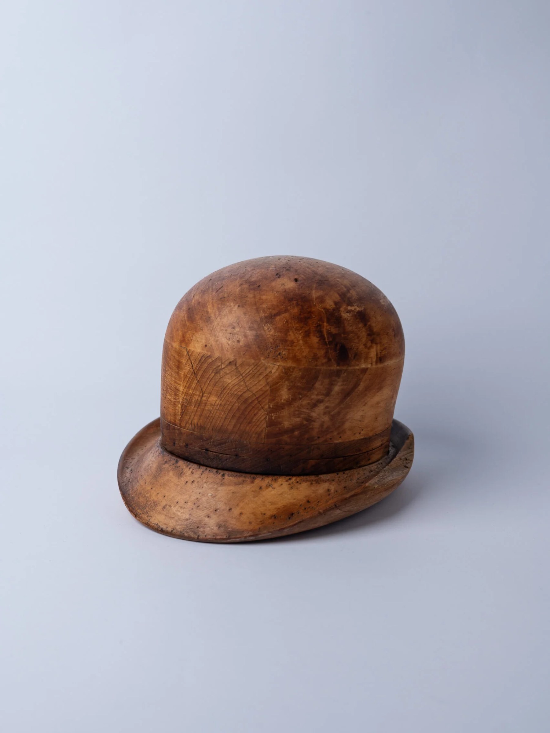 1920s antique wooden hat mold