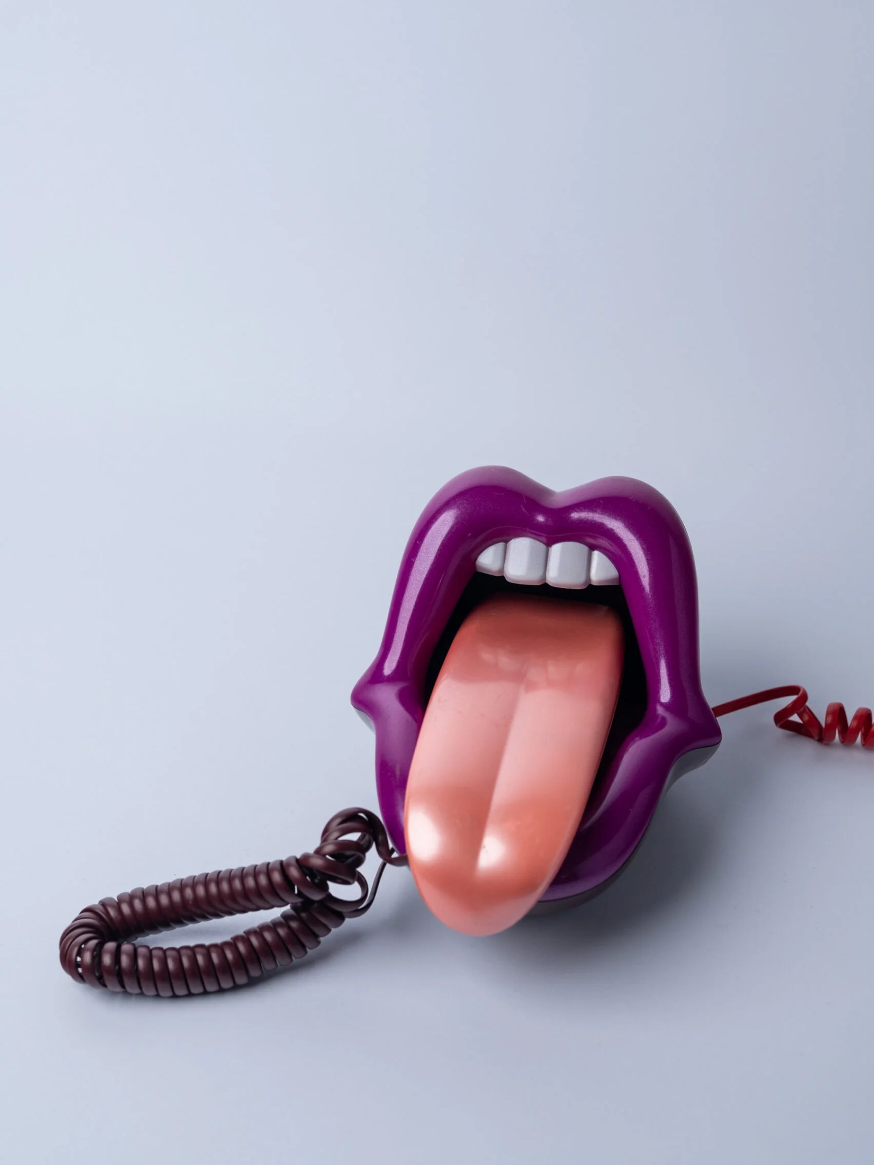 1990s pop art ‘Rolling stone’ novelty telephone
