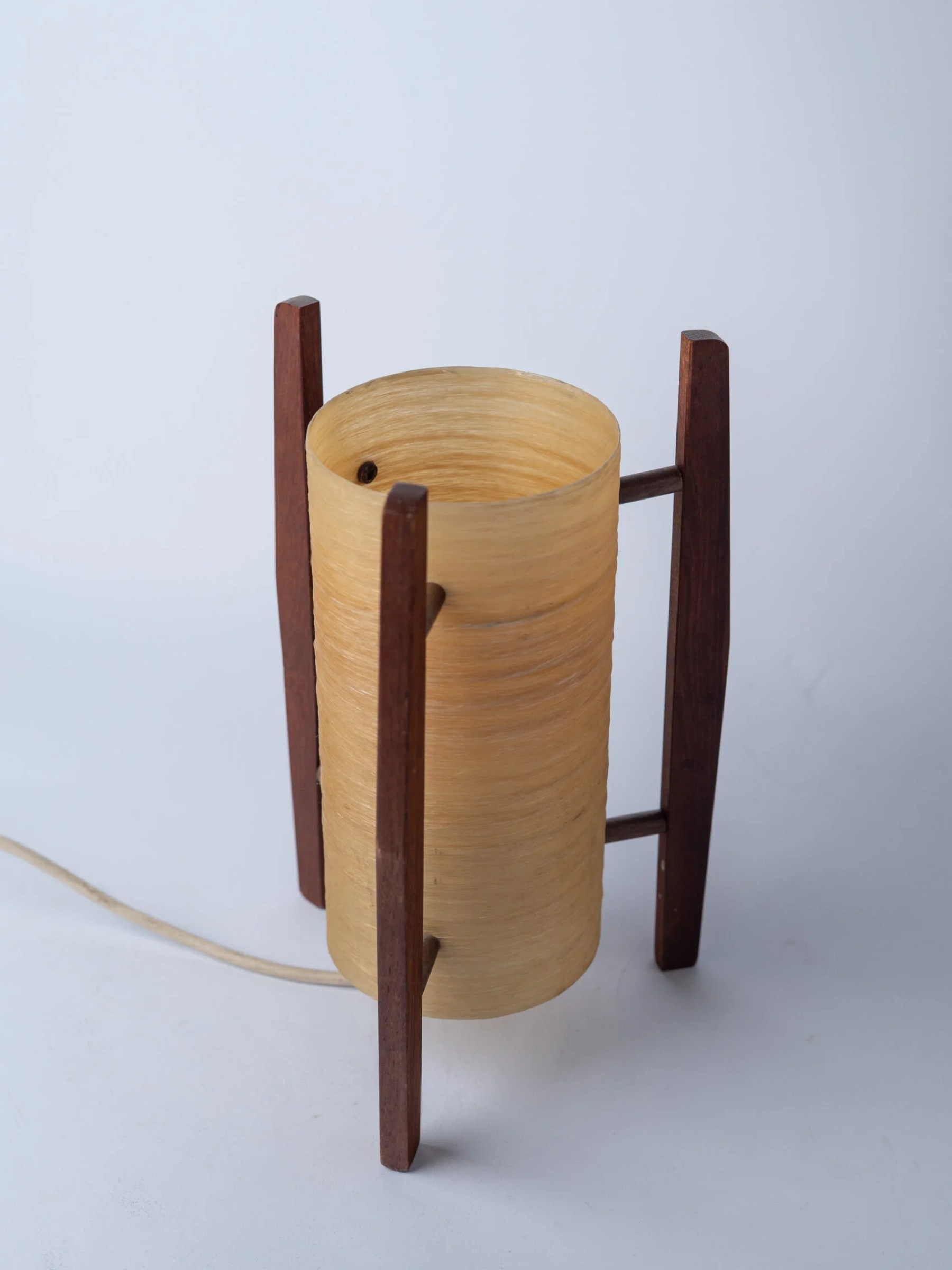 1960s rare Mid-Century Modern rocket table lamp