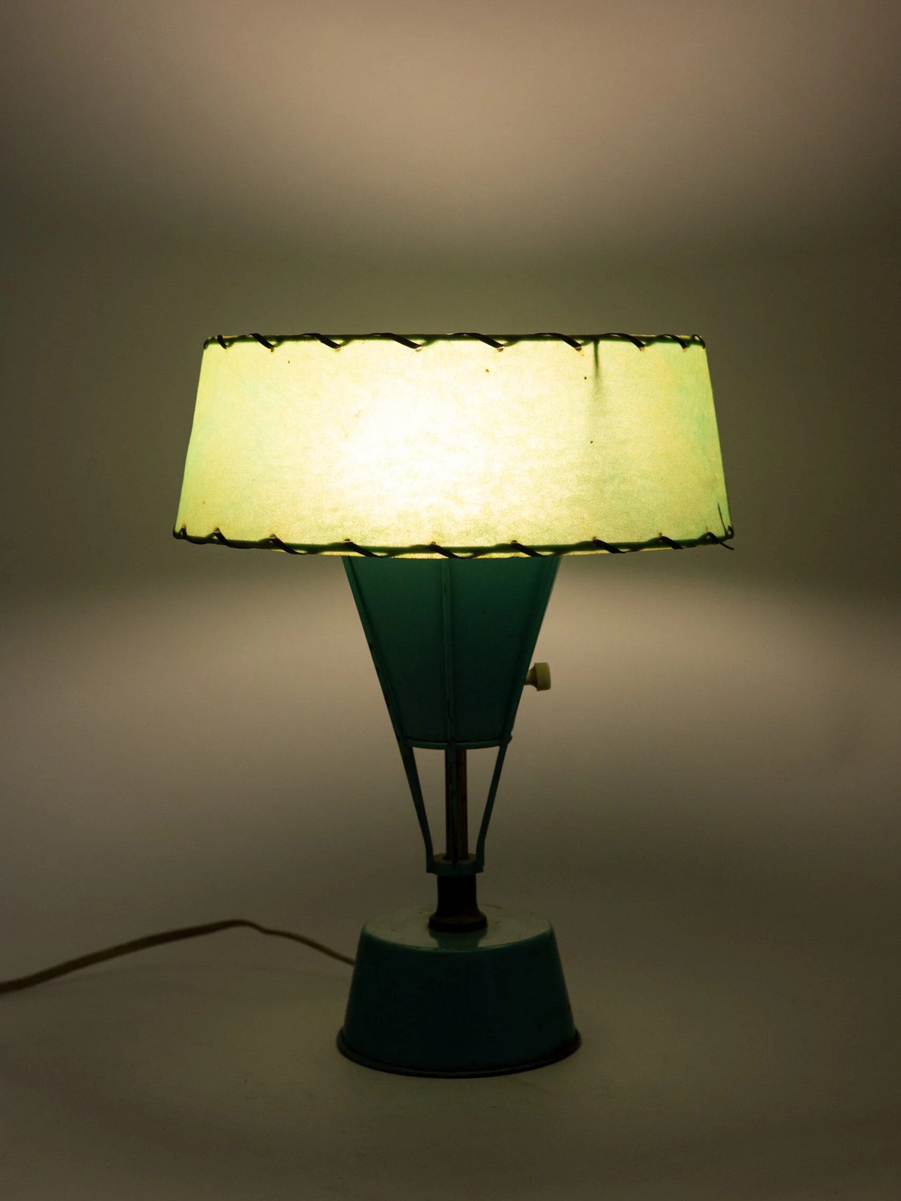 1950s Mid-Century Modern atomic table lamp