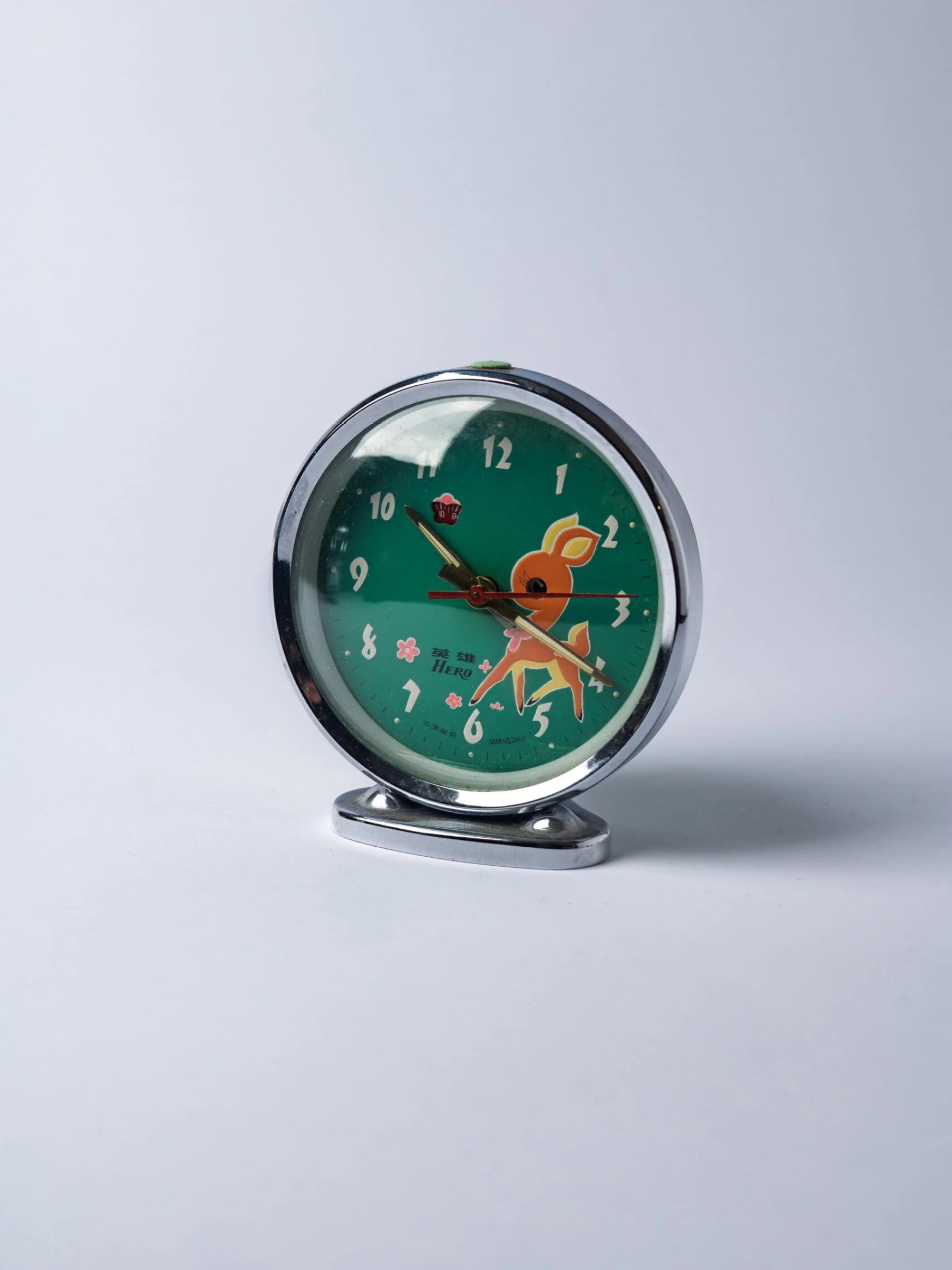 1960s Mid-Century Modern table clock