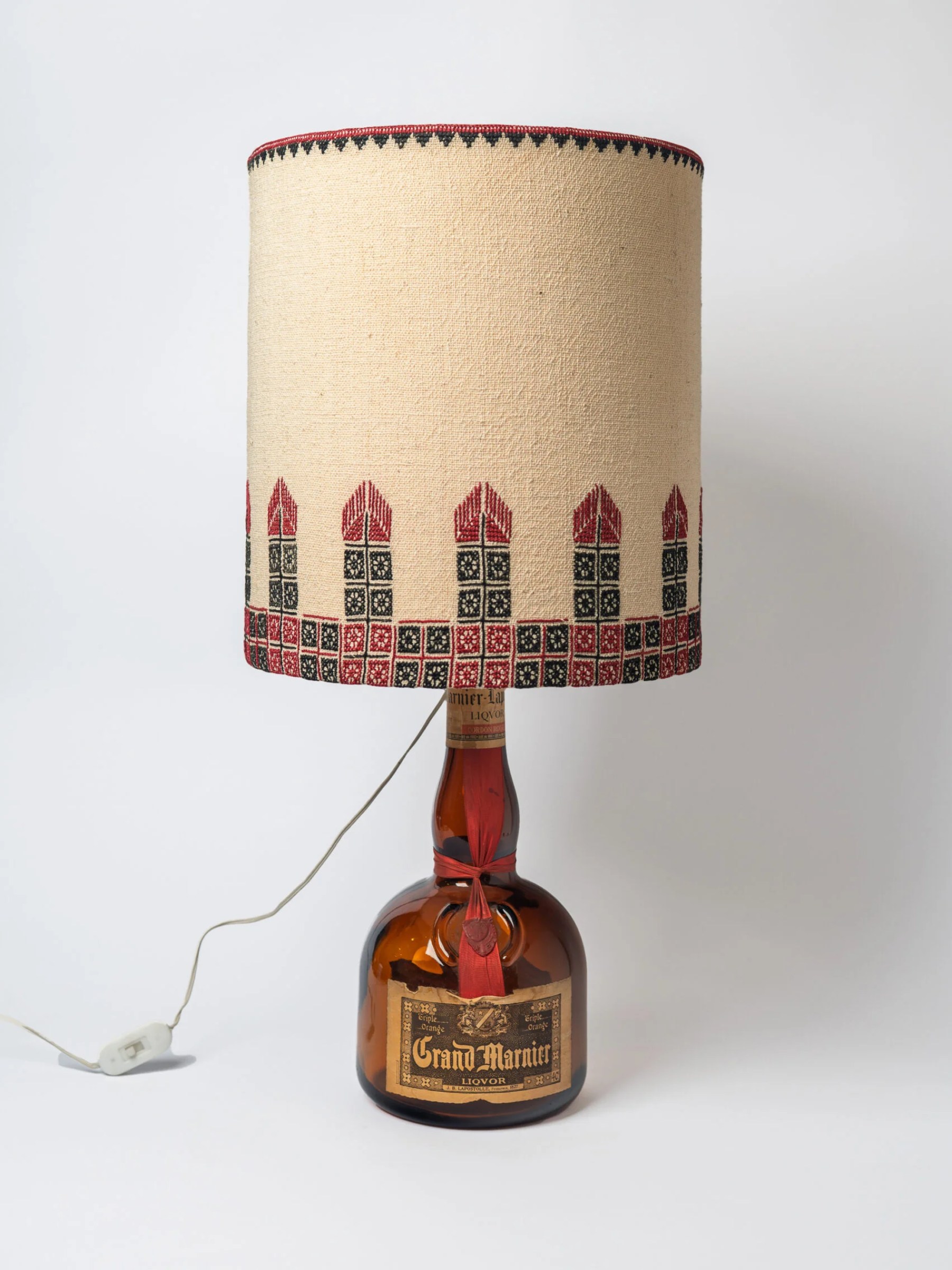 1960s MCM ‘Grand Marnier’ table lamp with original shade