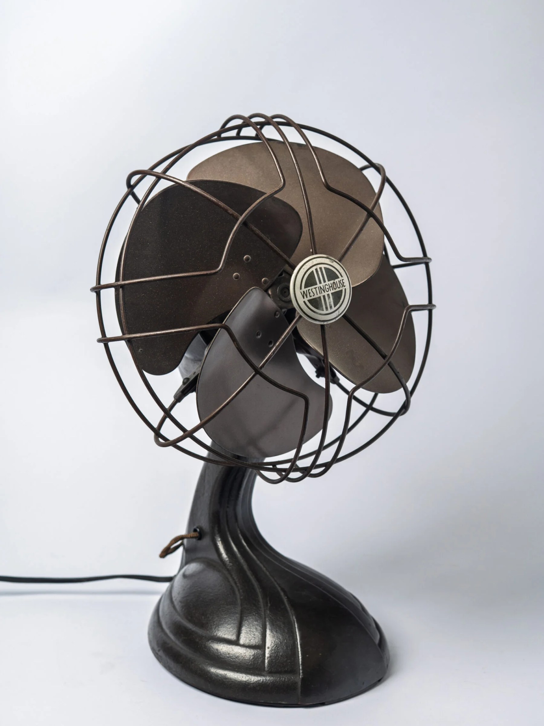 1937 stunning Art Deco ‘Westinghouse’ working table fan