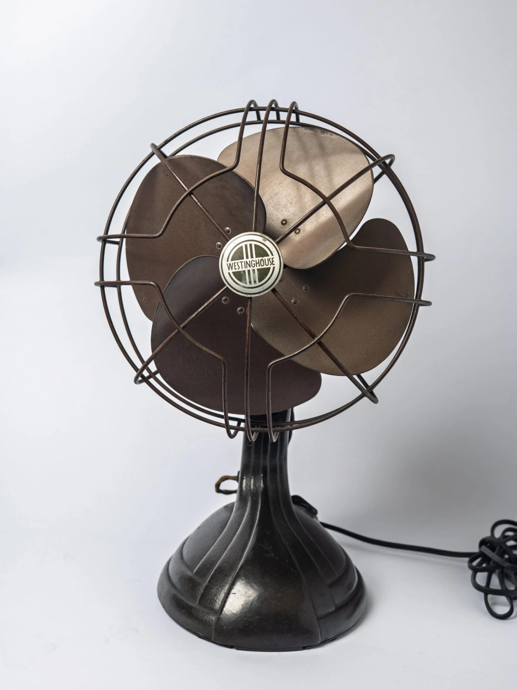 1937 stunning Art Deco ‘Westinghouse’ working table fan