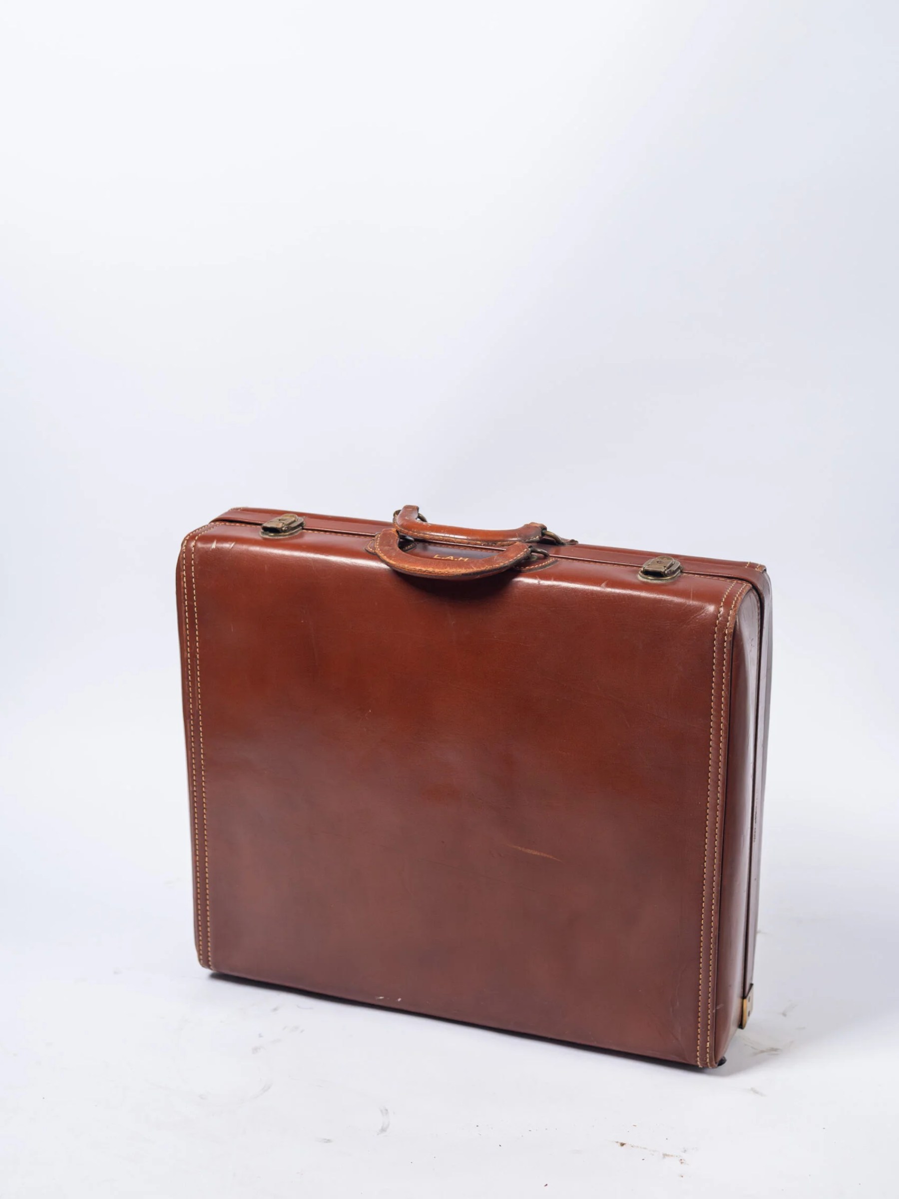 1950s ‘Hartmann’ leather suitcase