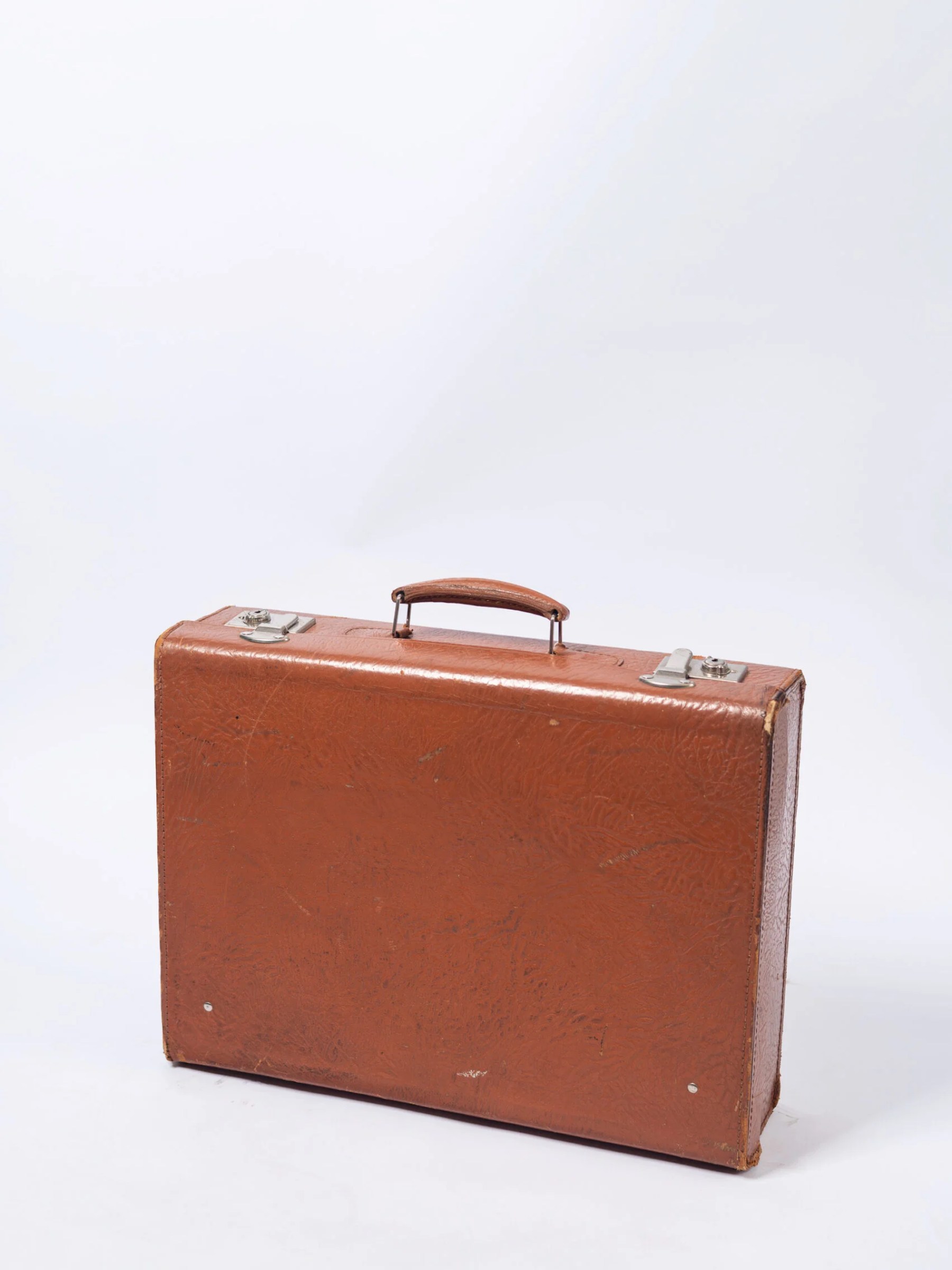 1950s ‘Franz Schulz’ leather suitcase