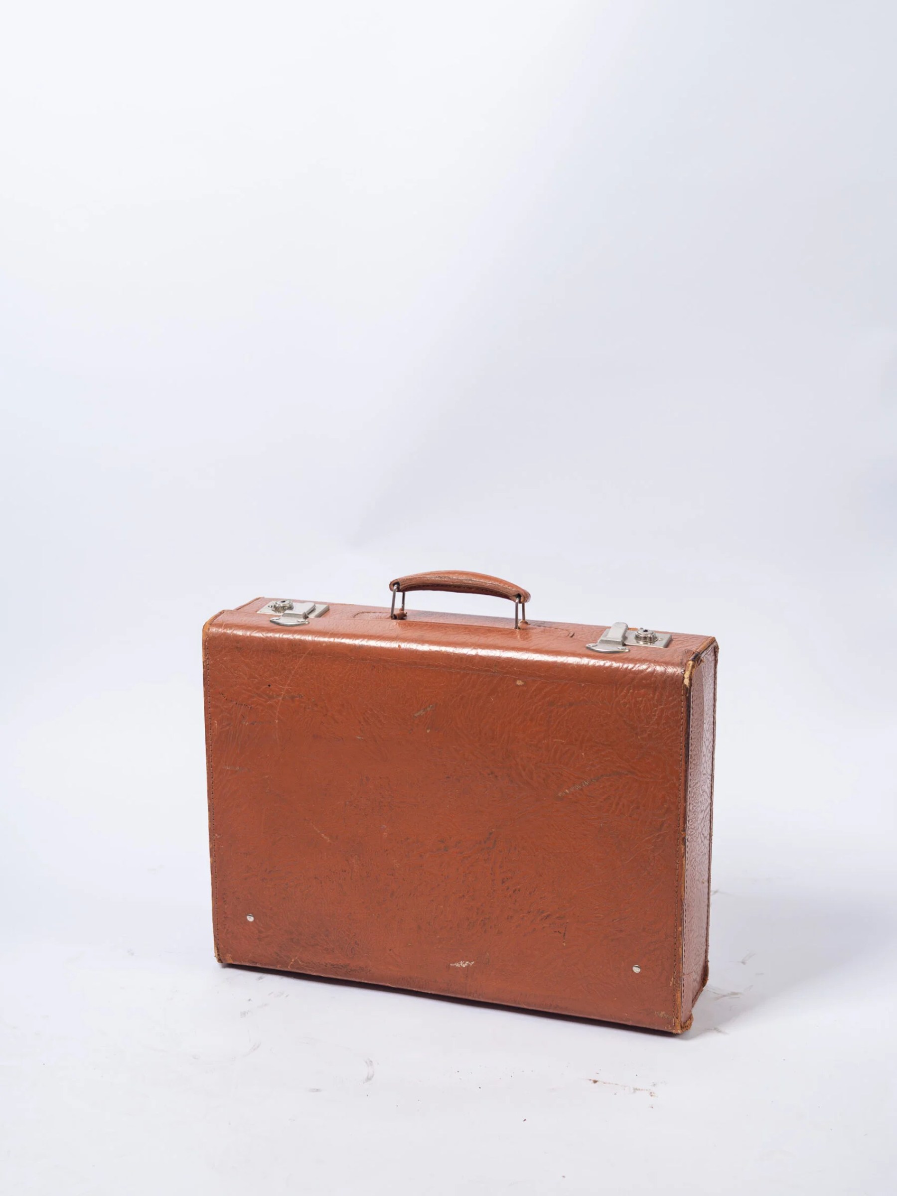 1950s ‘Franz Schulz’ leather suitcase