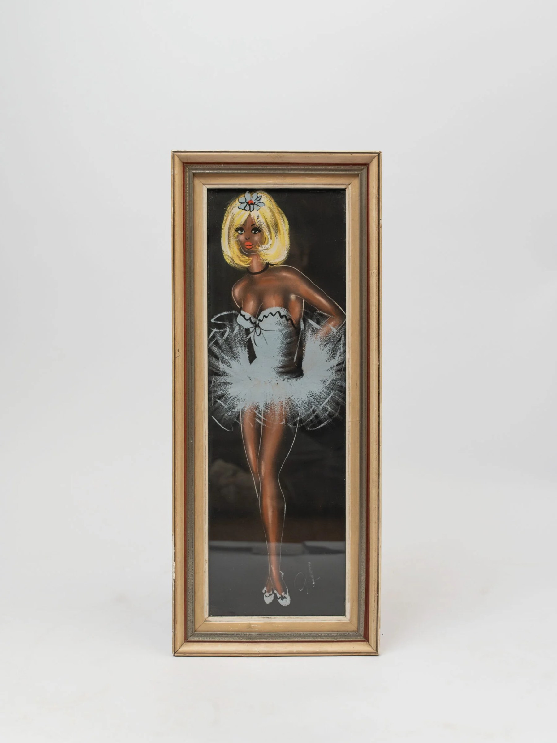 1960s MCM pin-up print