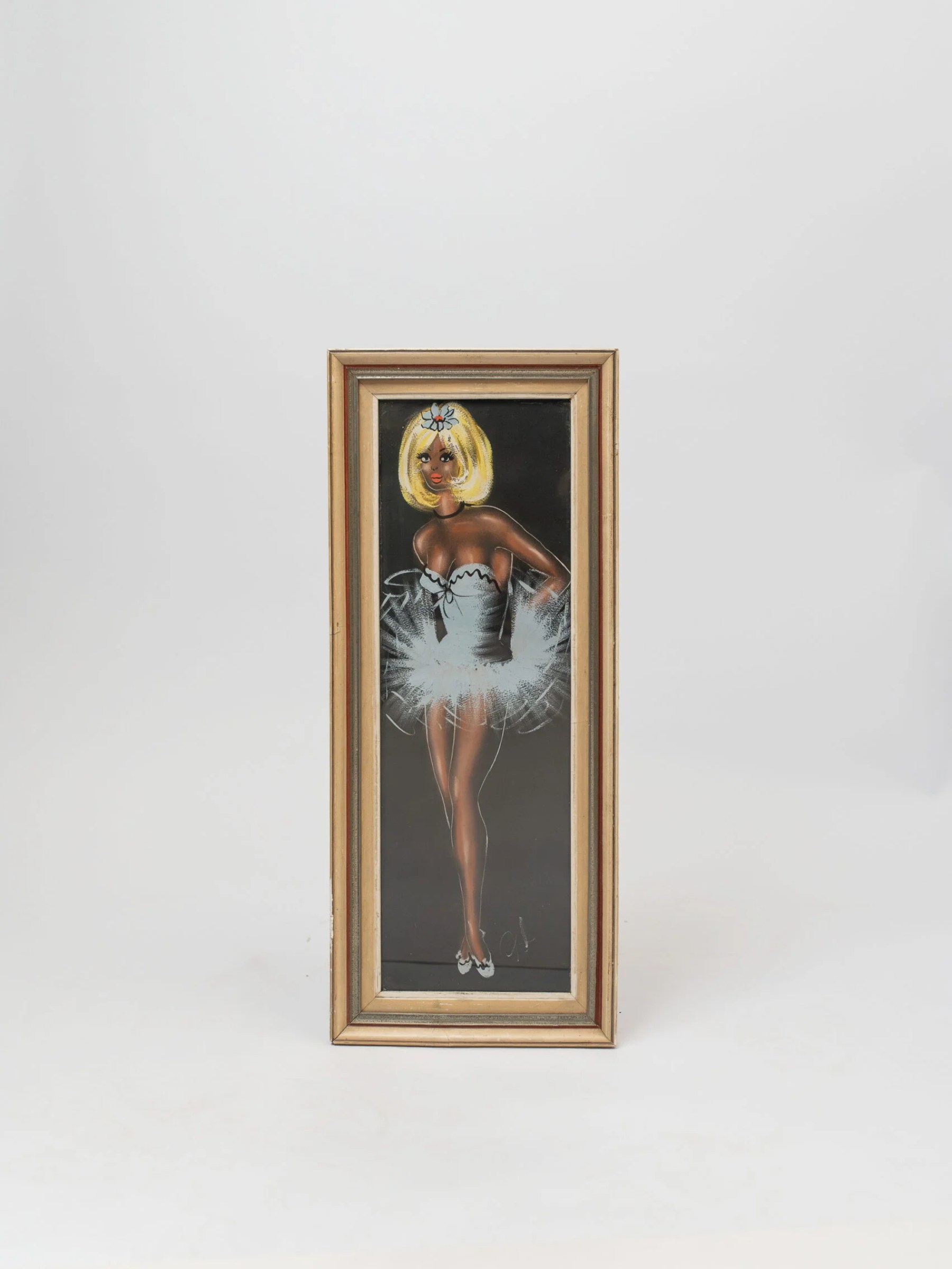 1960s MCM pin-up print