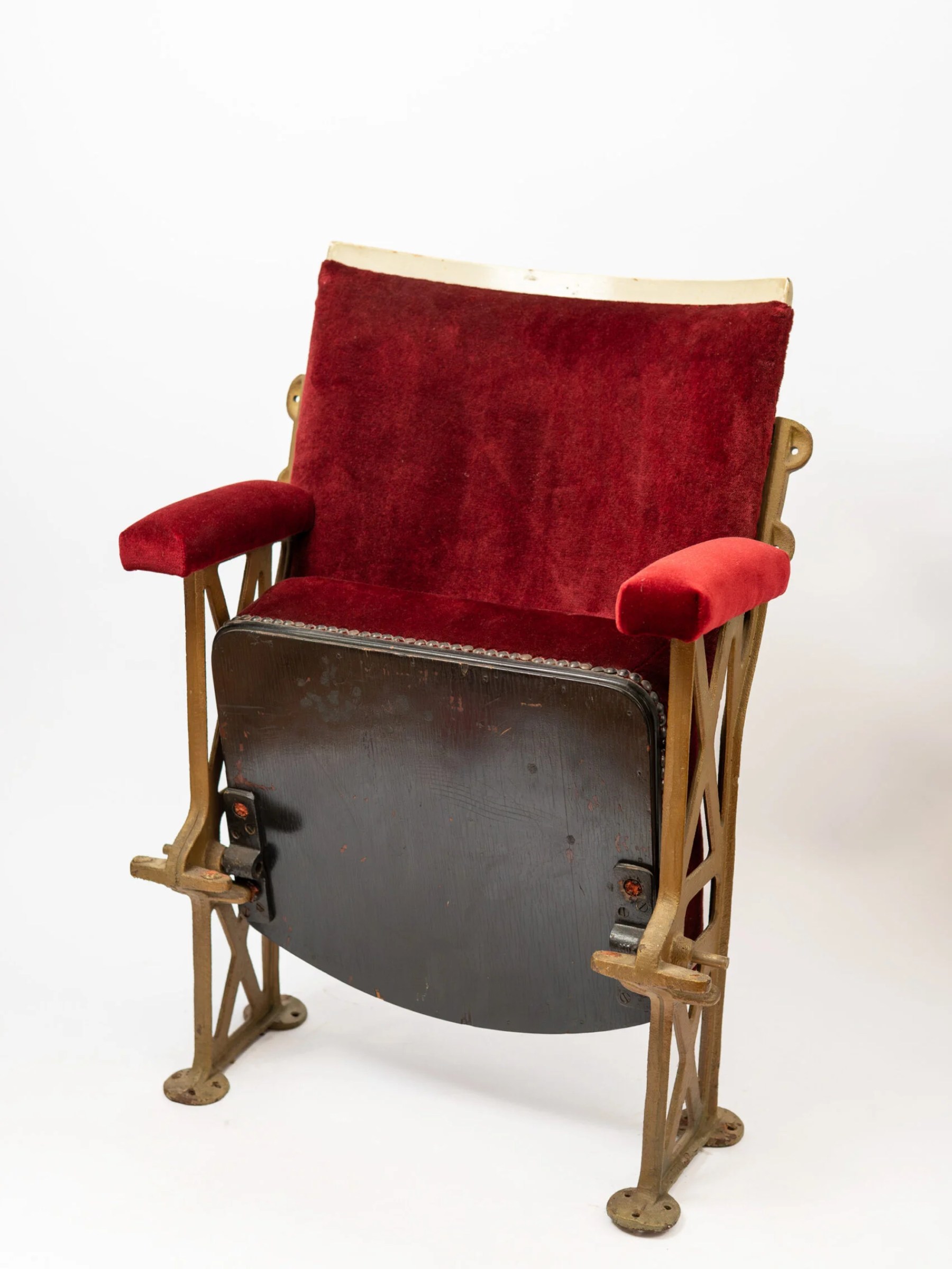 1930s Art Deco theater/cinema seat