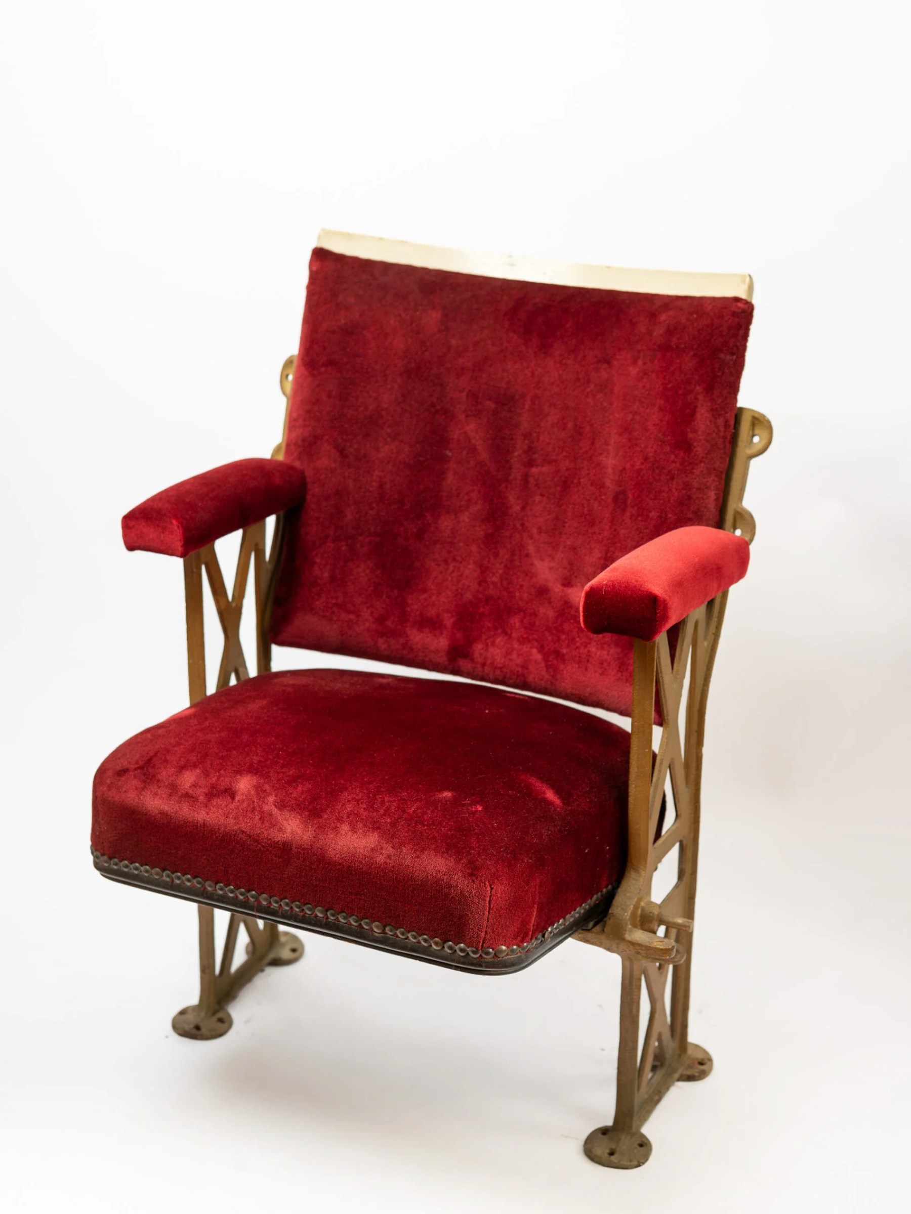 1930s Art Deco theater/cinema seat