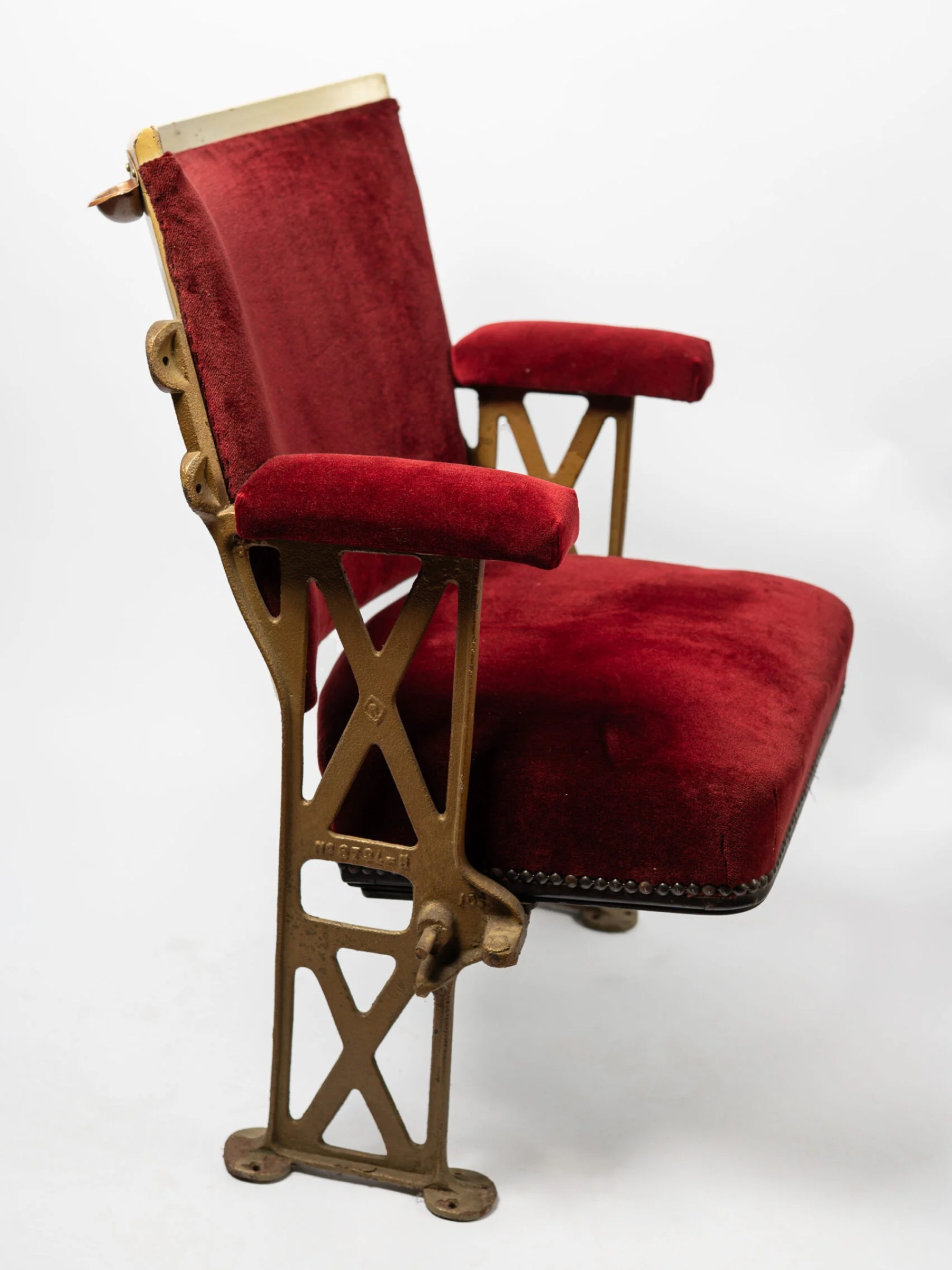 1930s Art Deco theater/cinema seat