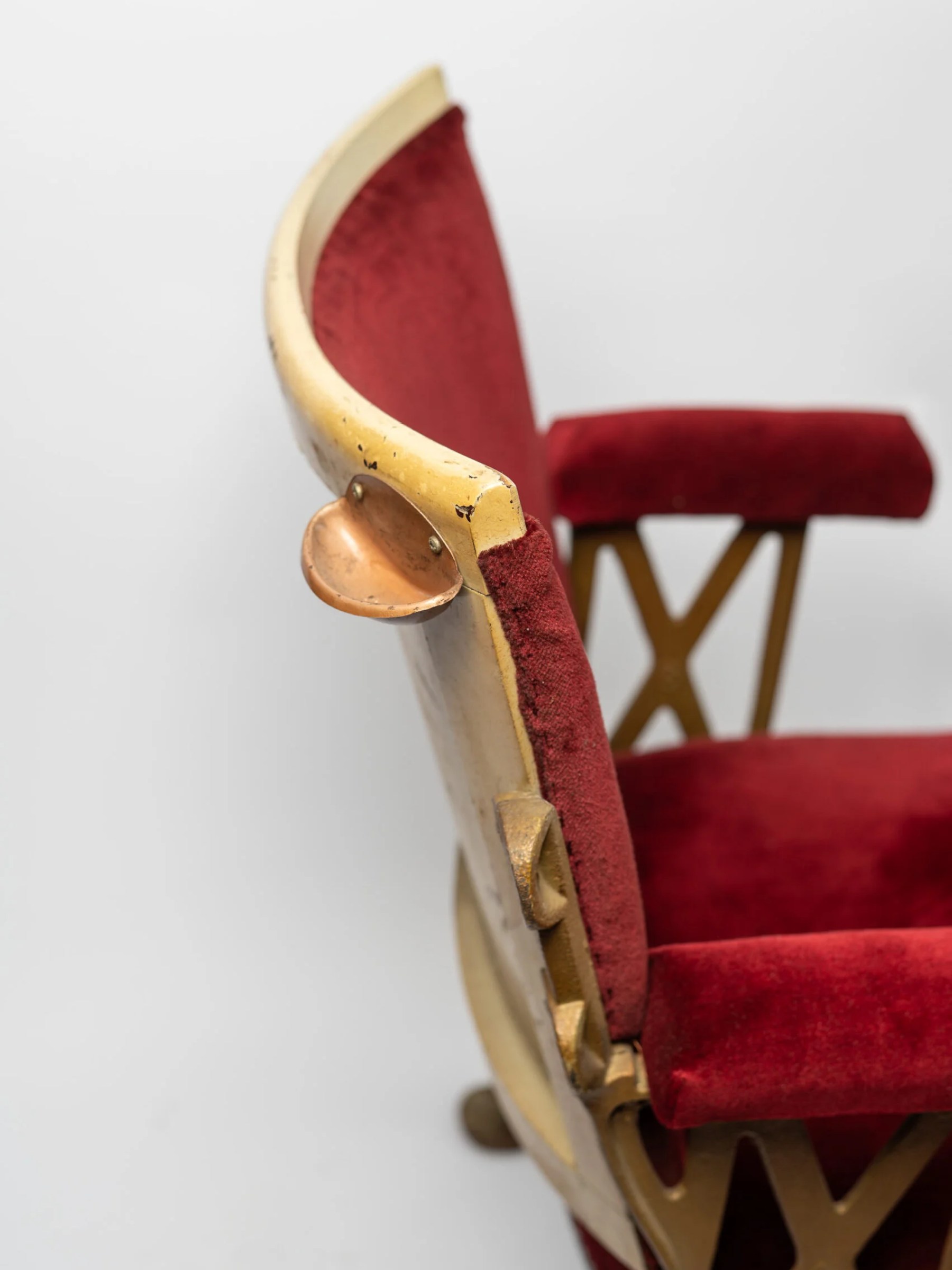 1930s Art Deco theater/cinema seat