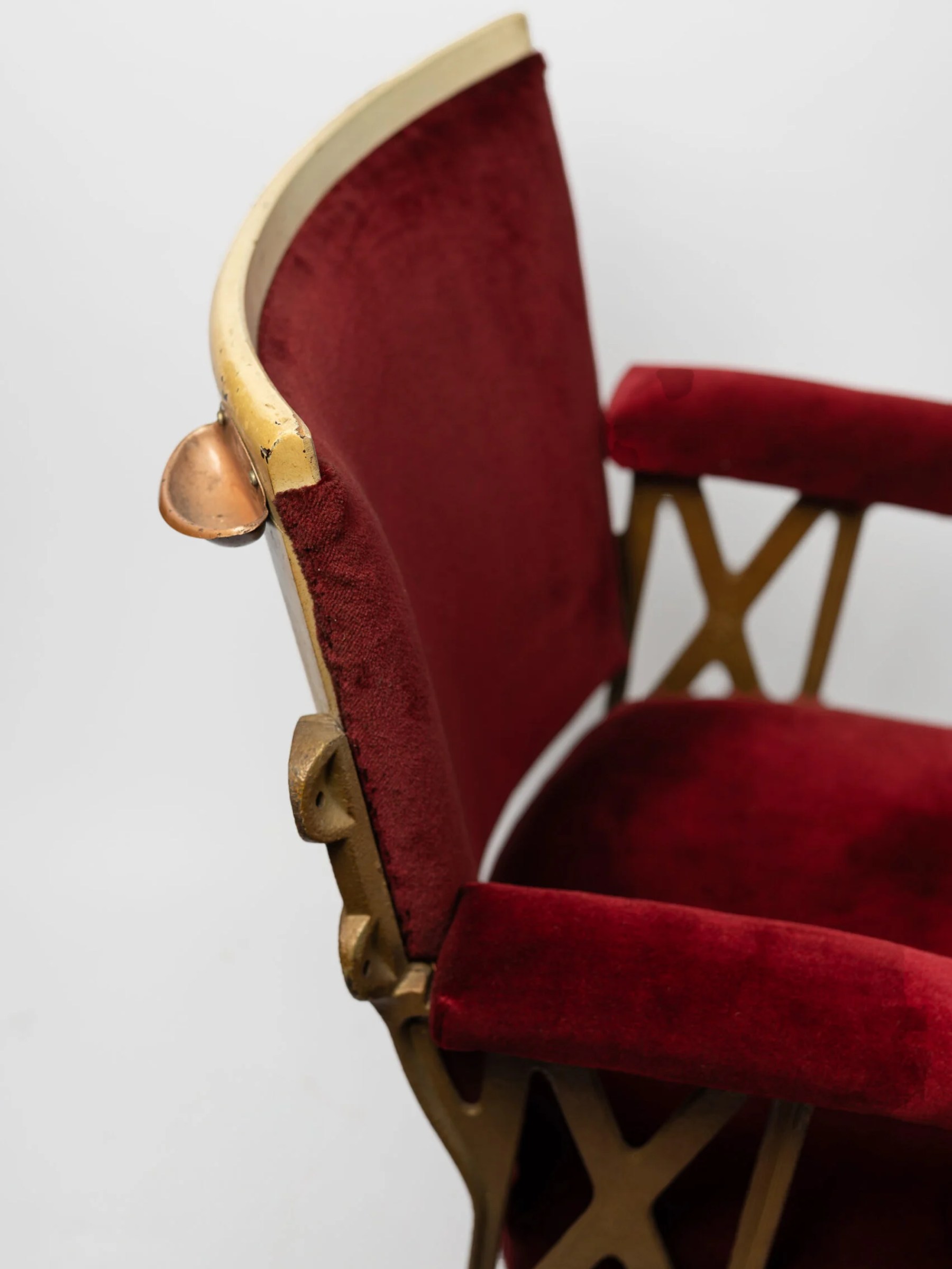 1930s Art Deco theater/cinema seat