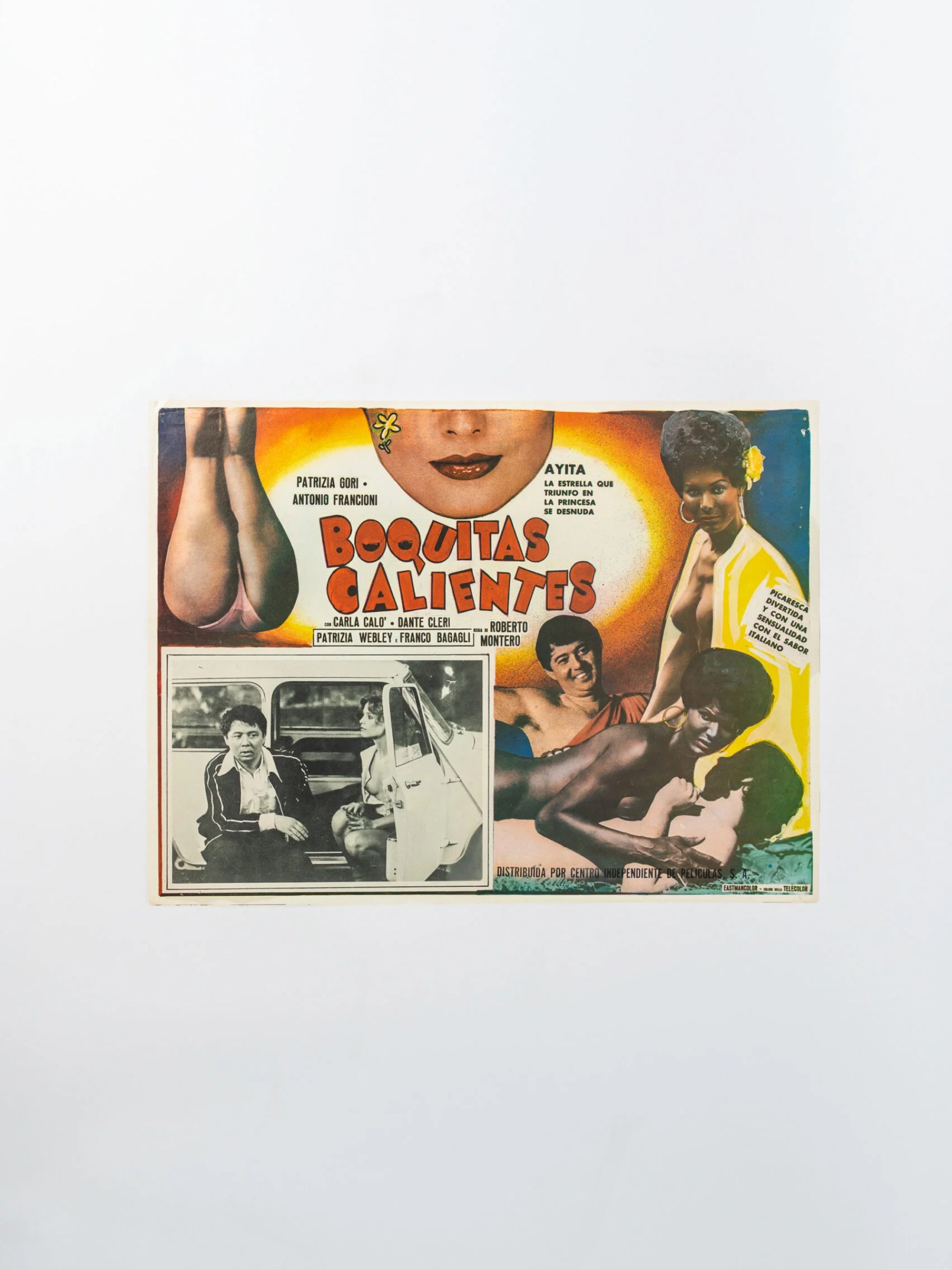 1977 ‘Black Deep Throat’ cult sex comedy movie lobby card