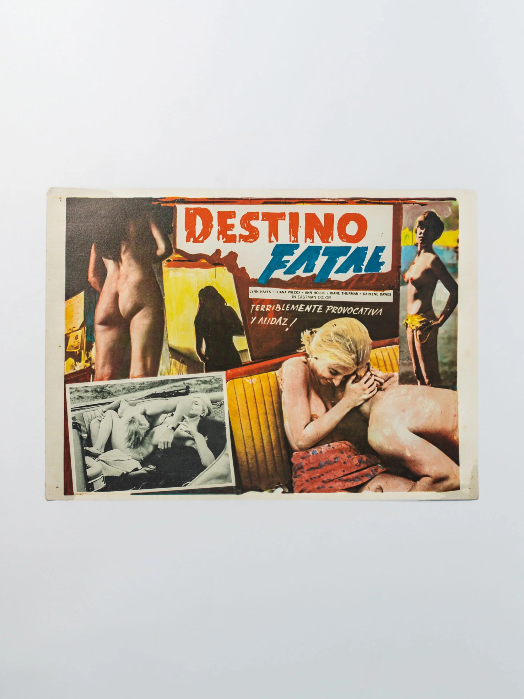 1970 ‘The Ravager’ sexploitation cult movie lobby card