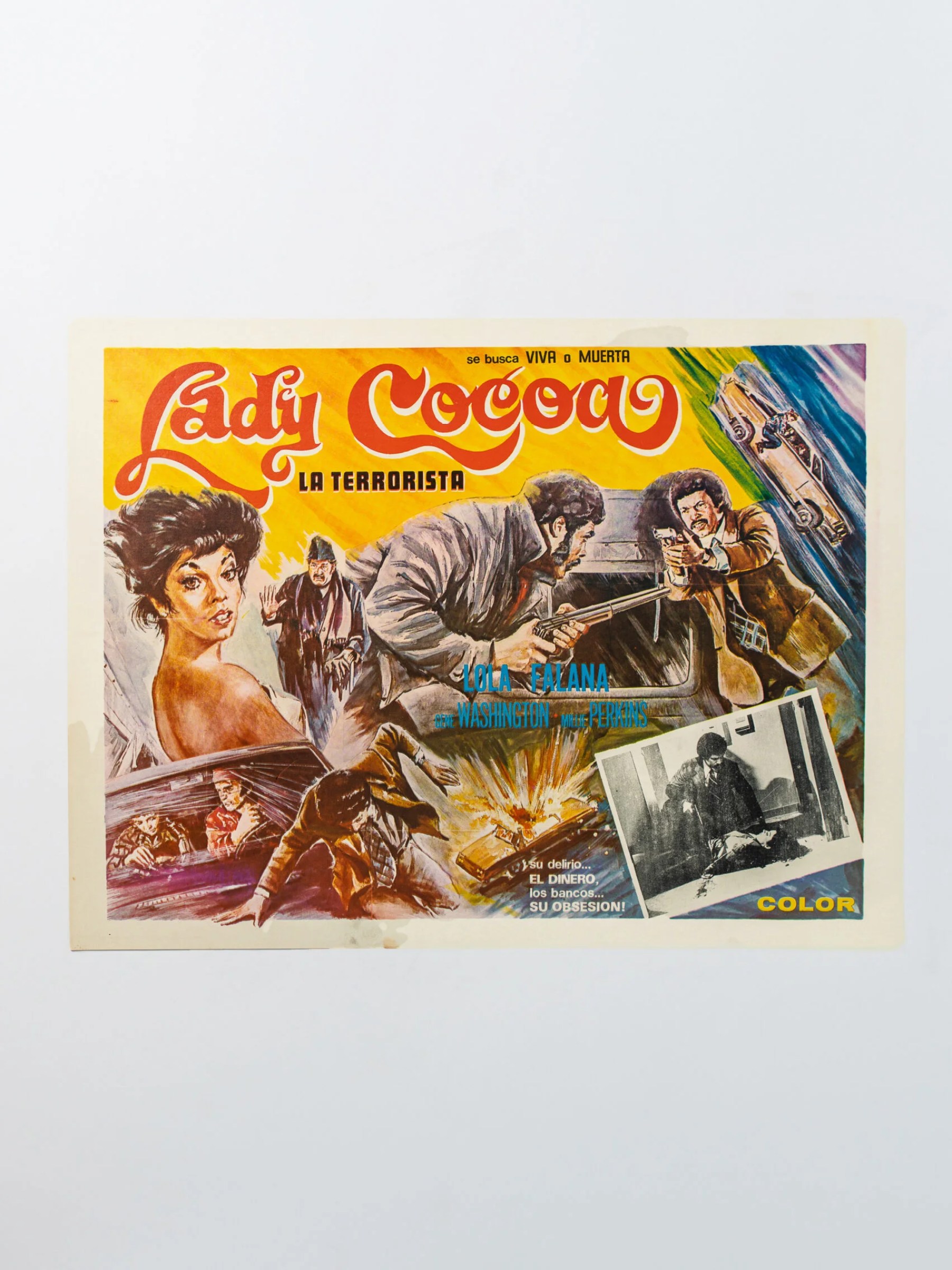 1975 ‘Lady Cocoa’ blaxpoitation cult movie lobby card