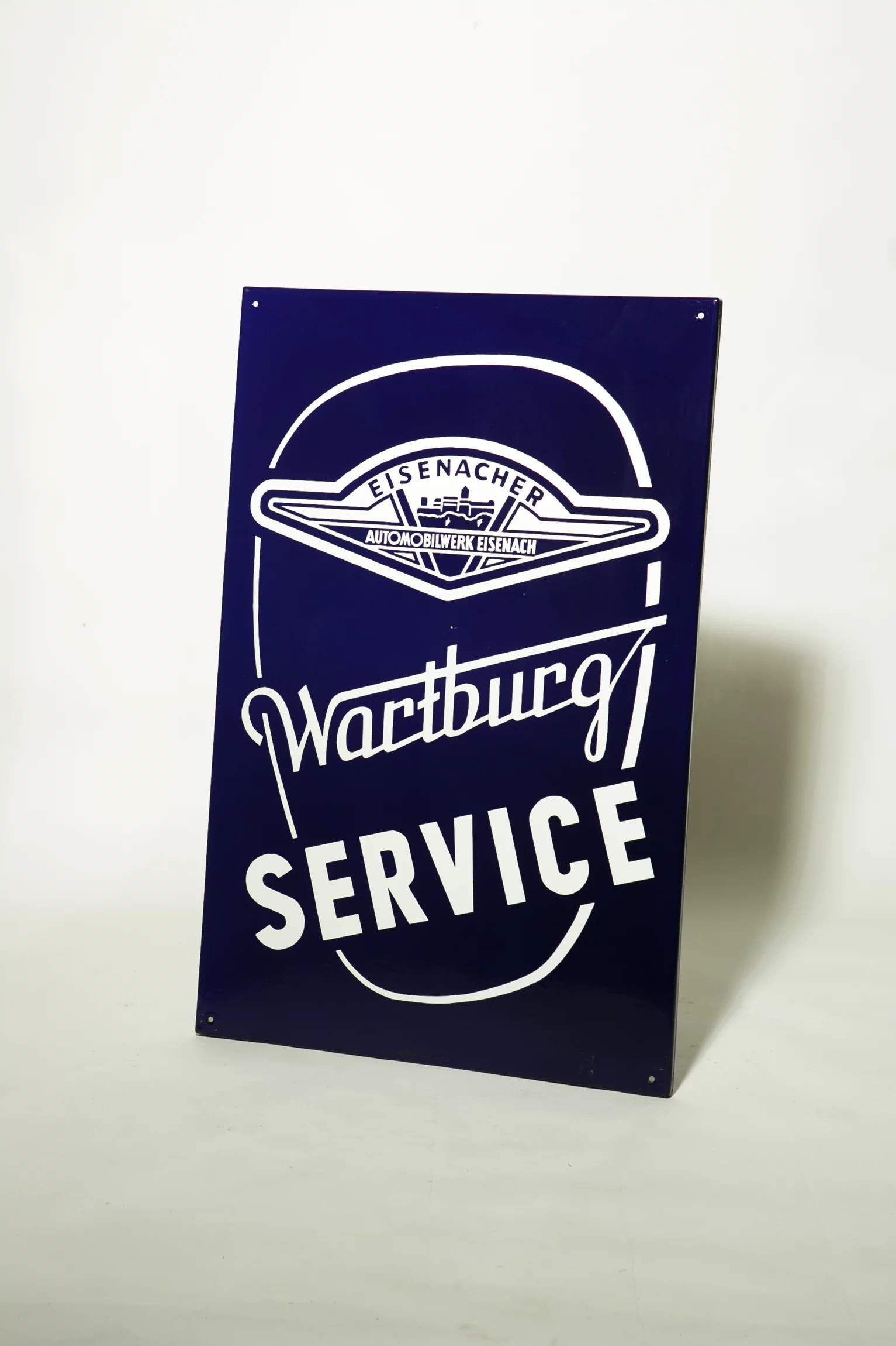 1950s ‘WARTBURG Service’ enamel advertising sign