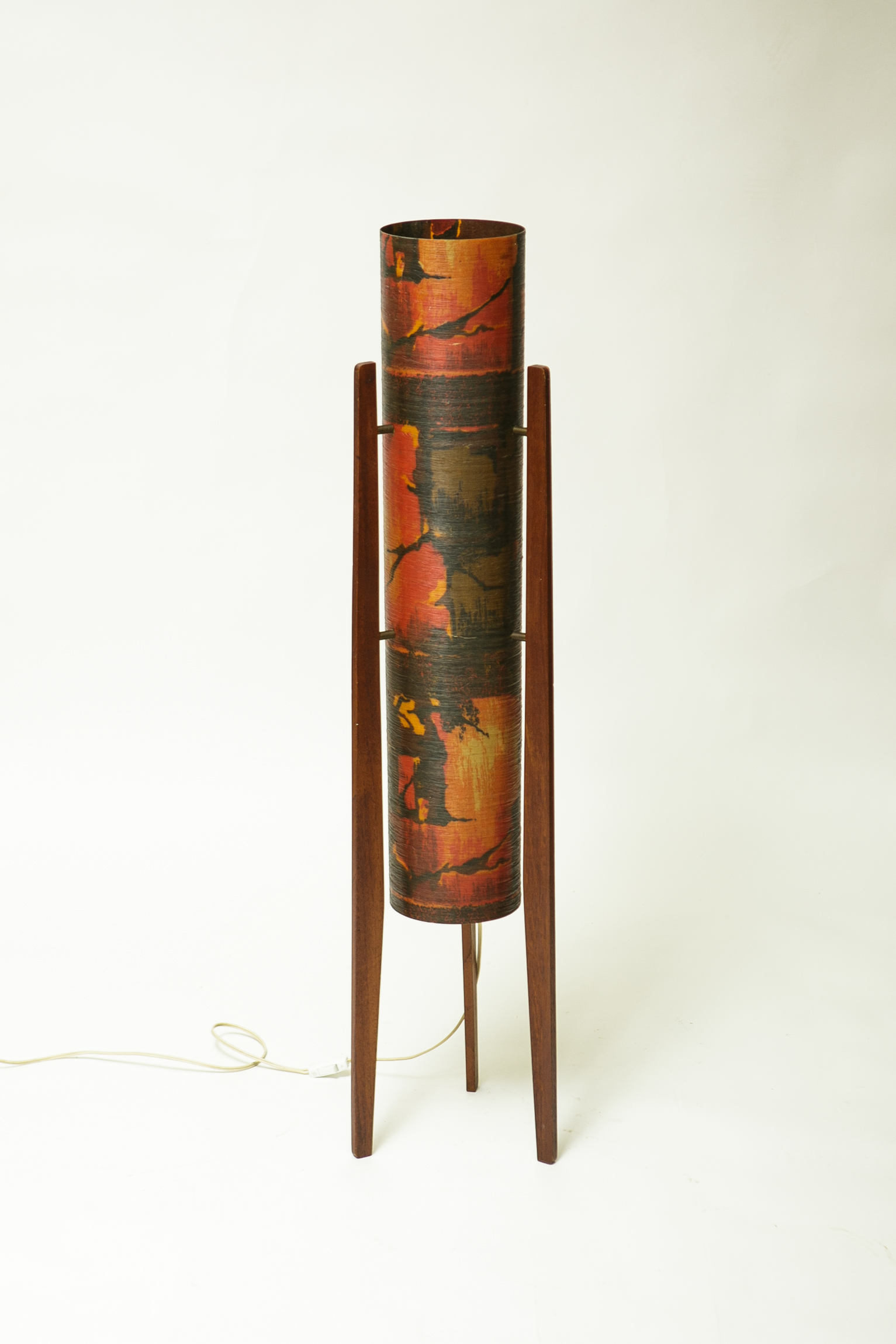 1960s rocket lamp in danish design