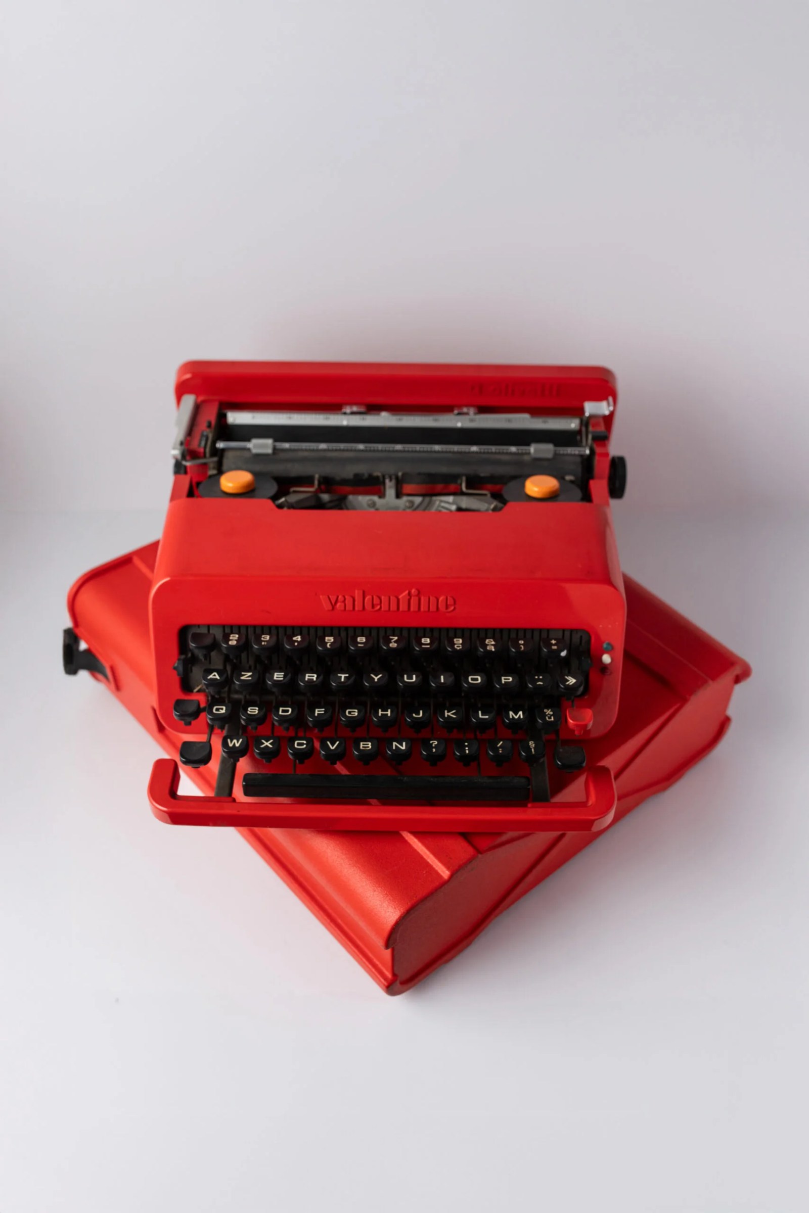 1969 Olivetti ‘Valentine’ typewriter designed by Ettore Sottsass