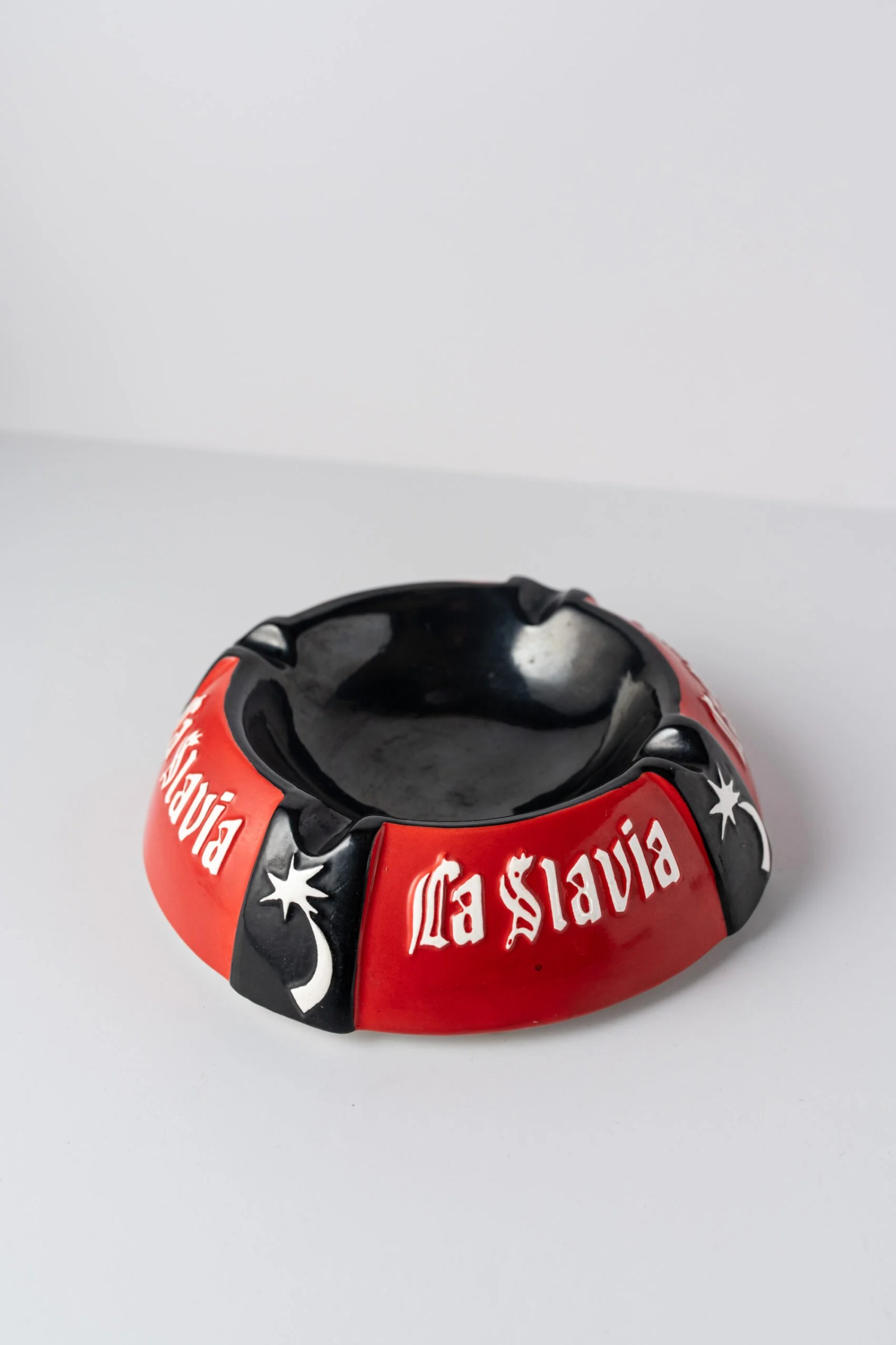 1960s ‘La Slavia’ beer ceramic advertising ashtray