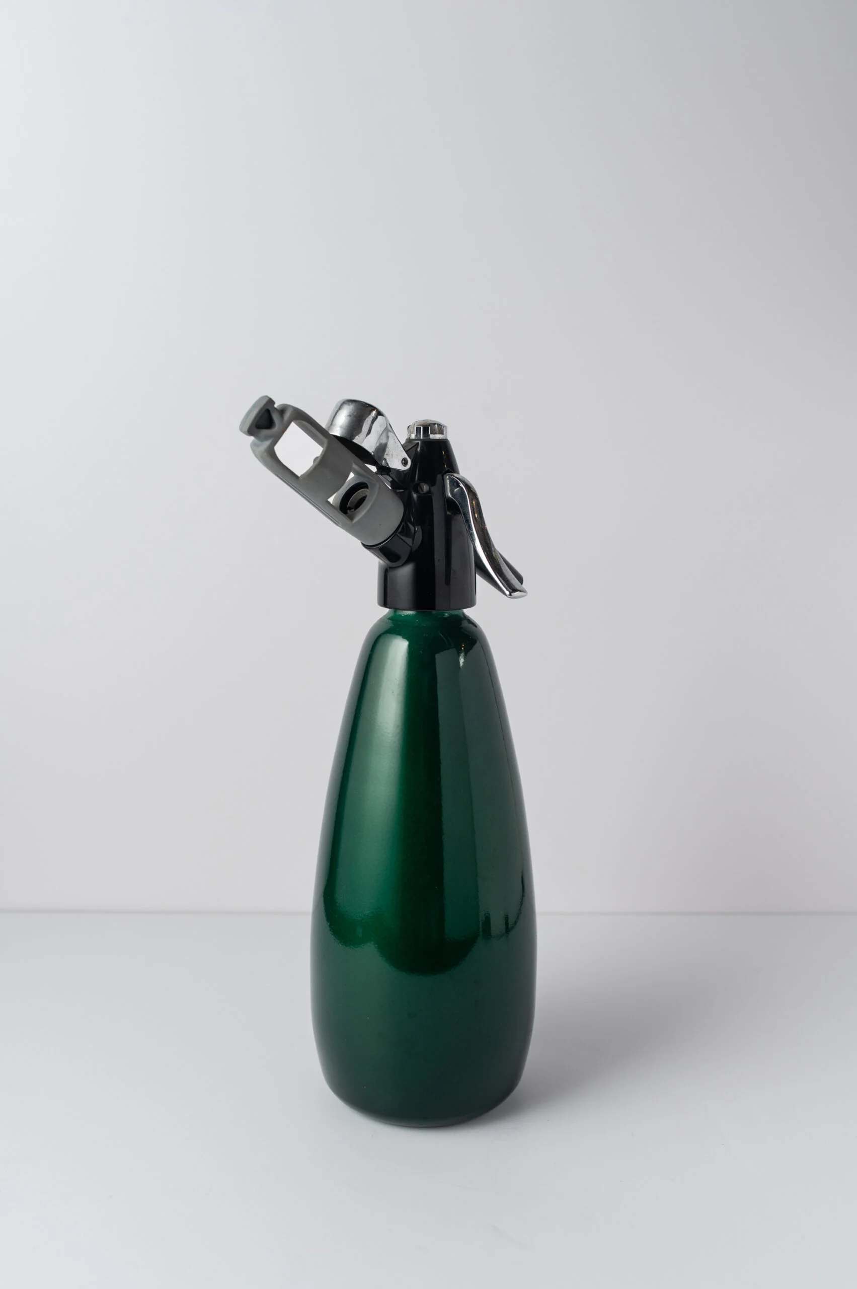 1970s green soda syphon