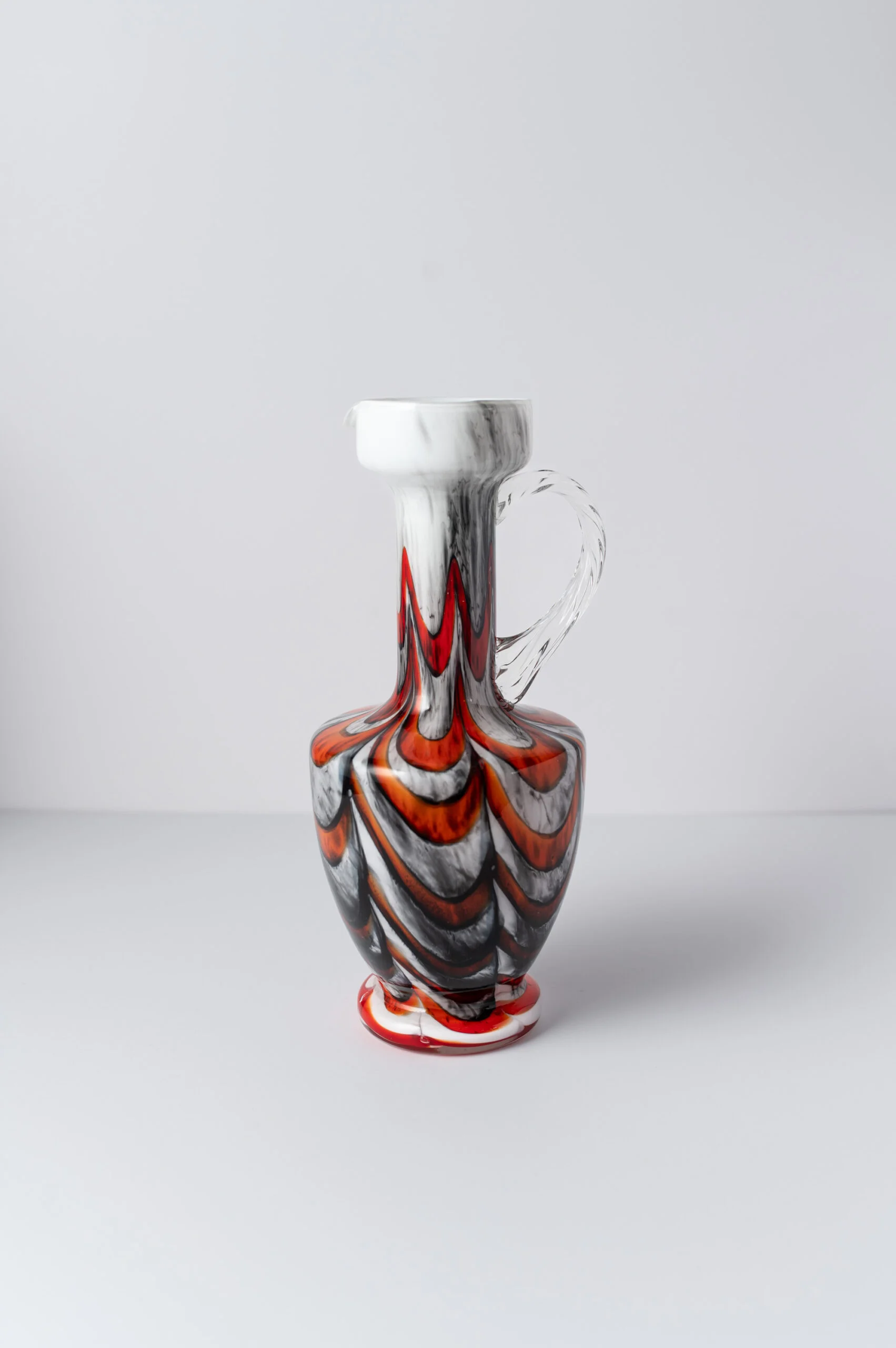 1960s Carlo Moretti hand blown art vase
