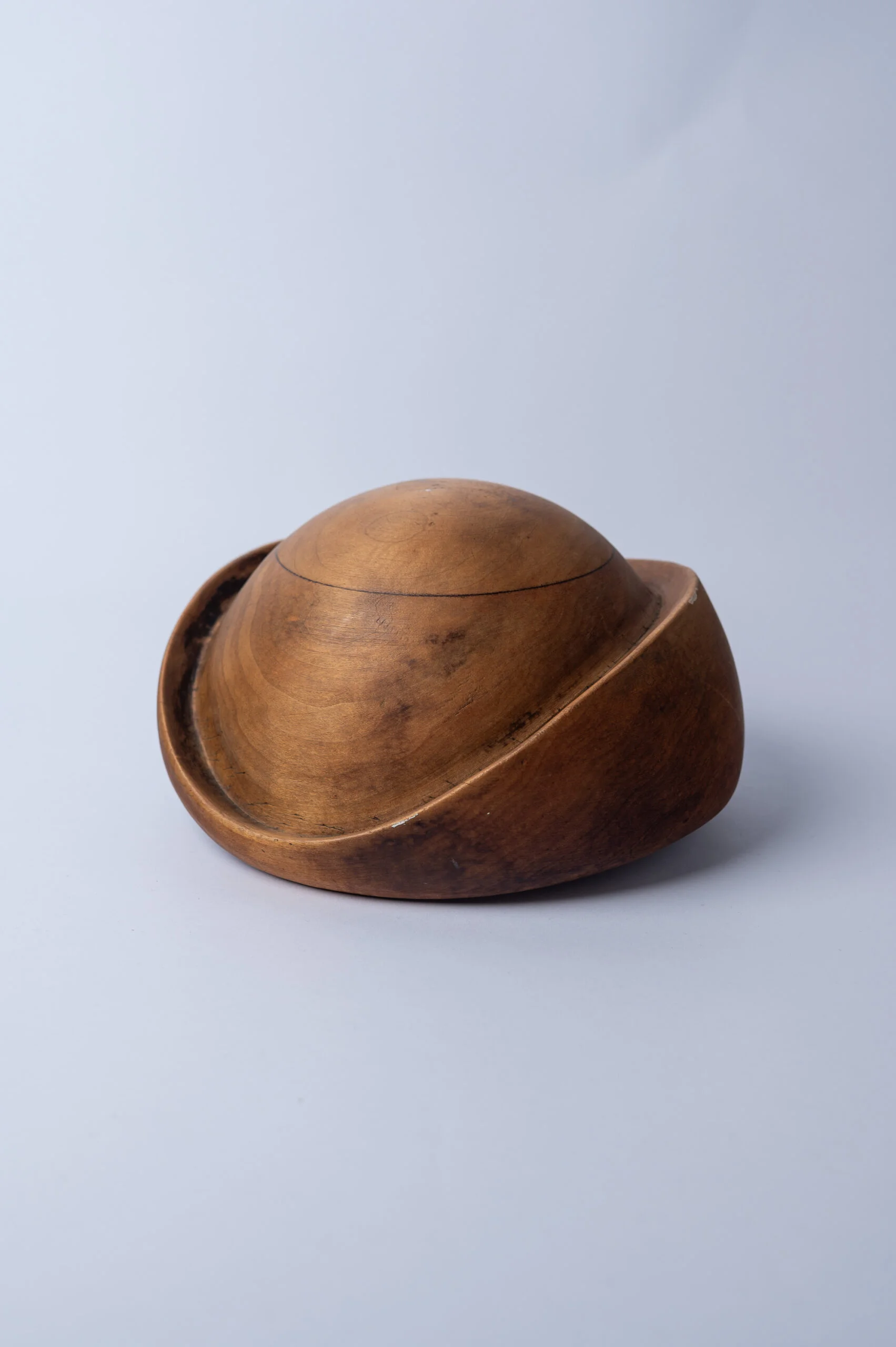 1920s antique wooden women’s hat mold